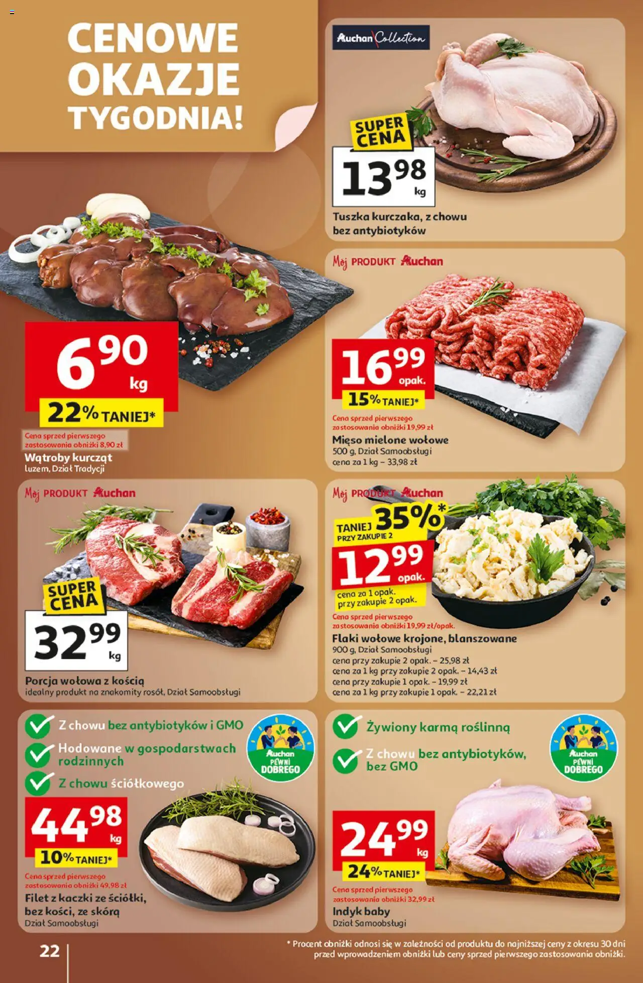 Auchan Wielkie przeboje cenowe Hipermarket Gazetka ważna od 23.10.2025 do 29.10.2025 strona 22