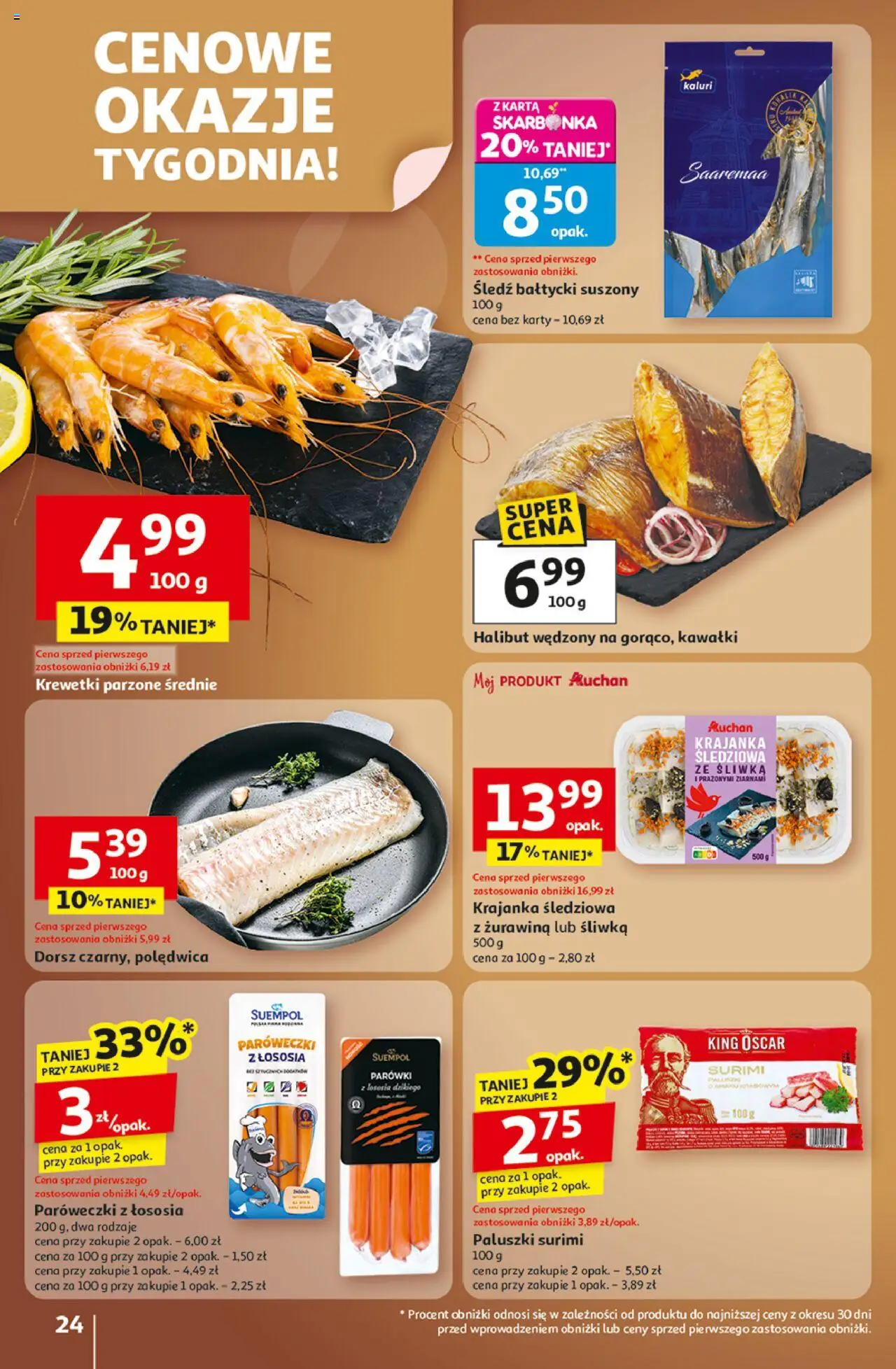 Auchan Wielkie przeboje cenowe Hipermarket Gazetka ważna od 23.10.2025 do 29.10.2025 strona 24