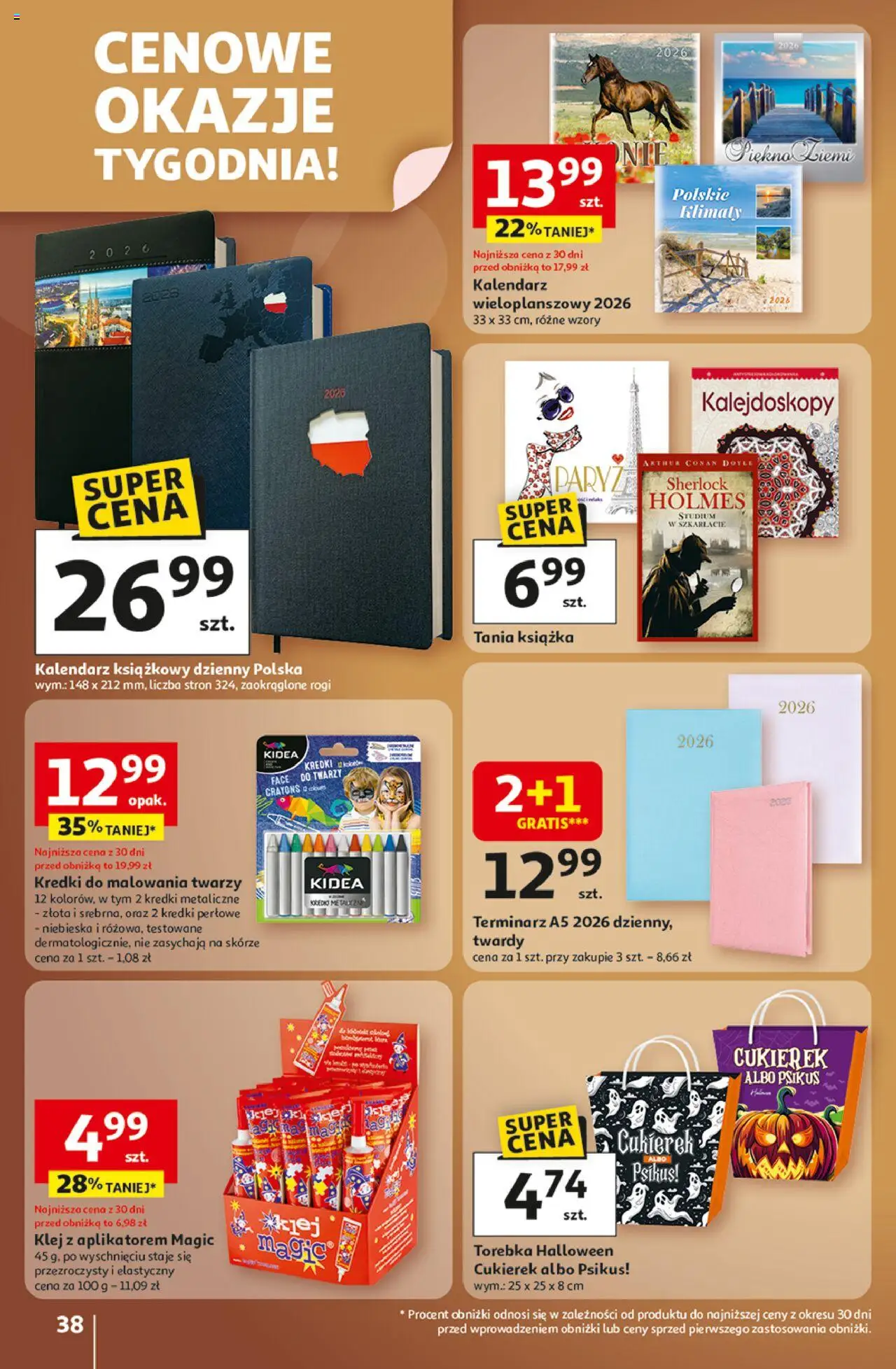 Auchan Wielkie przeboje cenowe Hipermarket Gazetka ważna od 23.10.2025 do 29.10.2025 strona 38