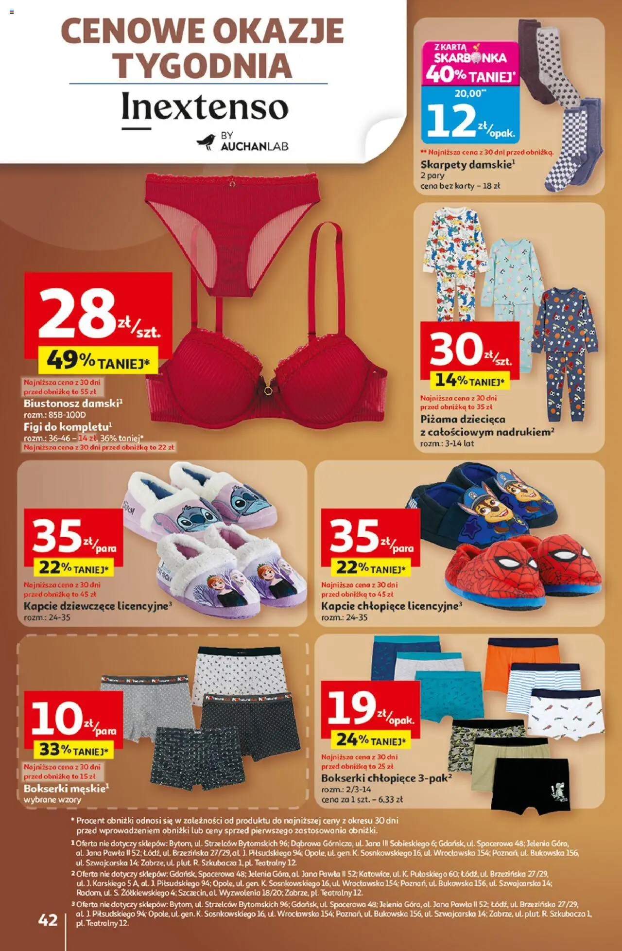 Auchan Wielkie przeboje cenowe Hipermarket Gazetka ważna od 23.10.2025 do 29.10.2025 strona 42