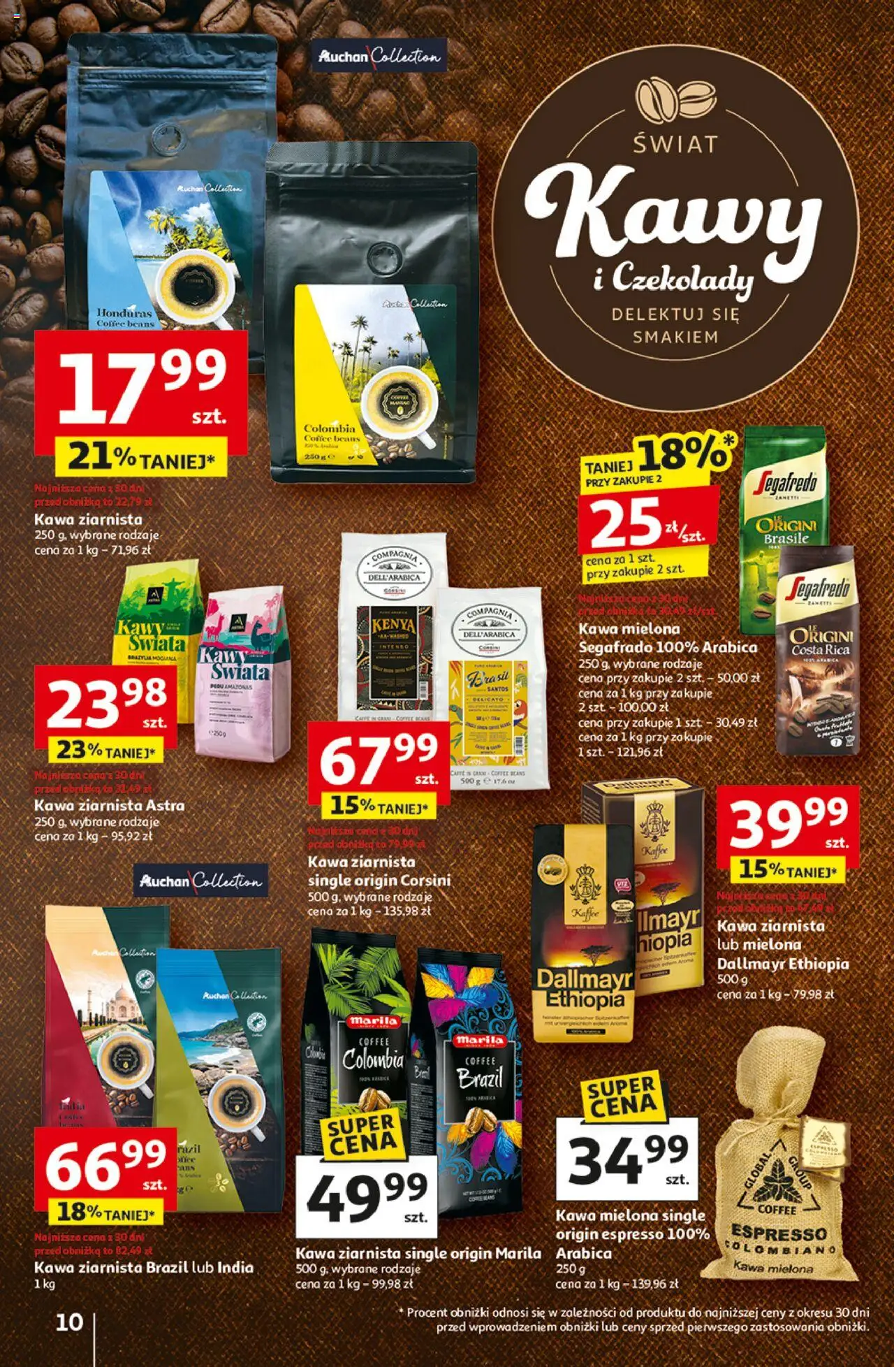 Auchan Wielkie przeboje cenowe Hipermarket Gazetka ważna od 23.10.2025 do 29.10.2025 strona 10