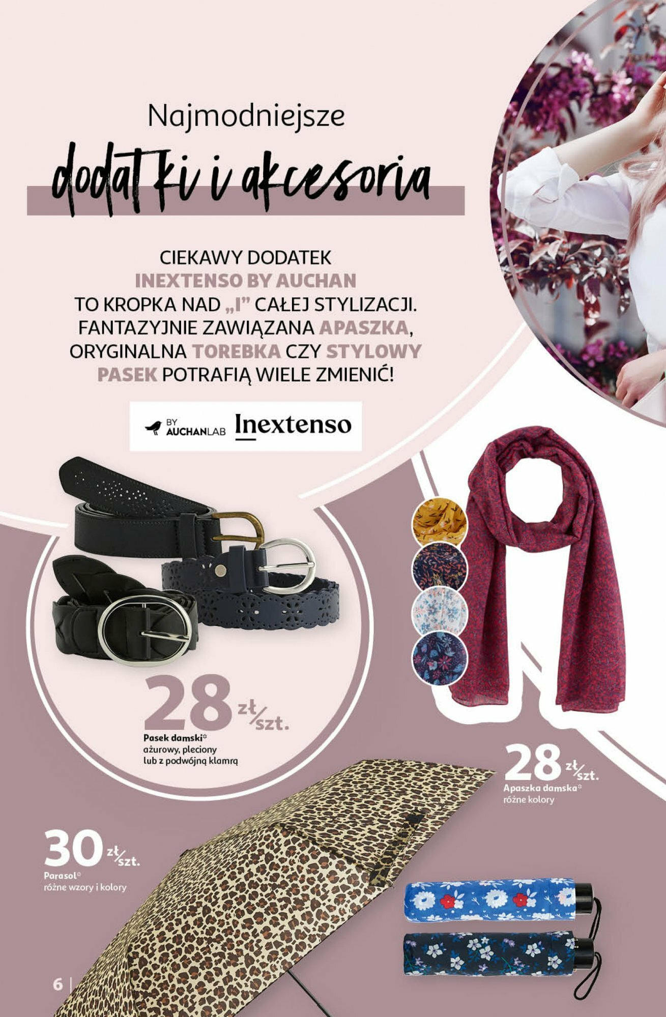 Auchan Wiosenne inspiracje Hipermarket Gazetka ważna od 29.02.2024 do 13.03.2024 strona 5