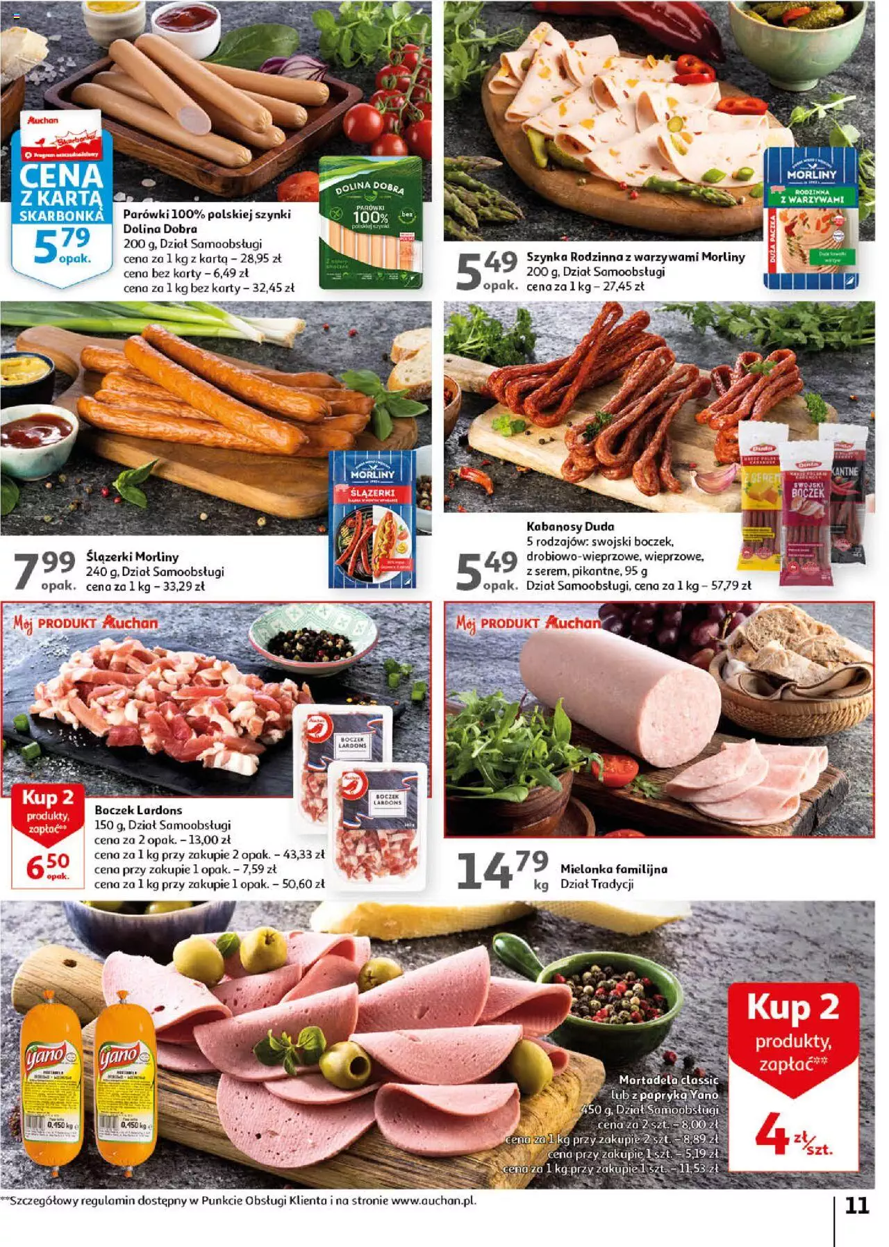 Auchan Wiosenne korzyści Hipermarket Gazetka  ważna od 20.04.2023 do 26.04.2023 strona 11