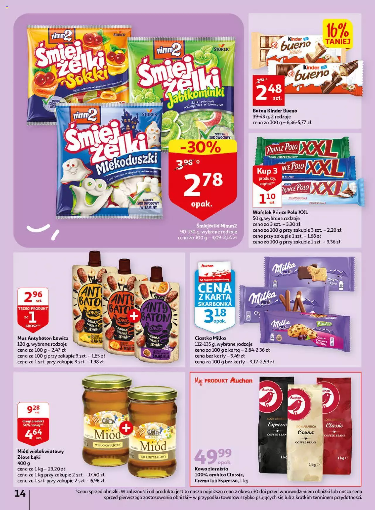 Auchan Wiosenne korzyści Hipermarket Gazetka  ważna od 20.04.2023 do 26.04.2023 strona 14