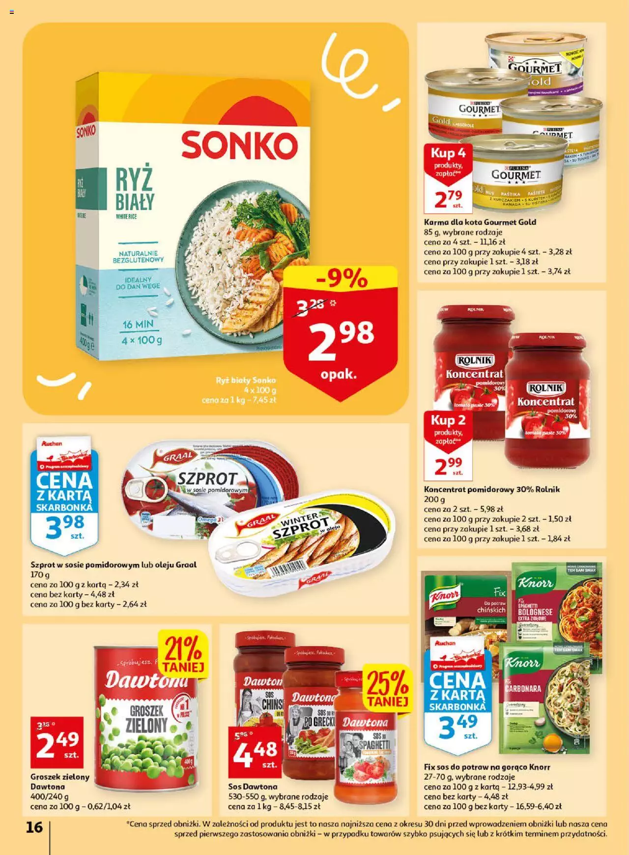 Auchan Wiosenne korzyści Hipermarket Gazetka  ważna od 20.04.2023 do 26.04.2023 strona 16