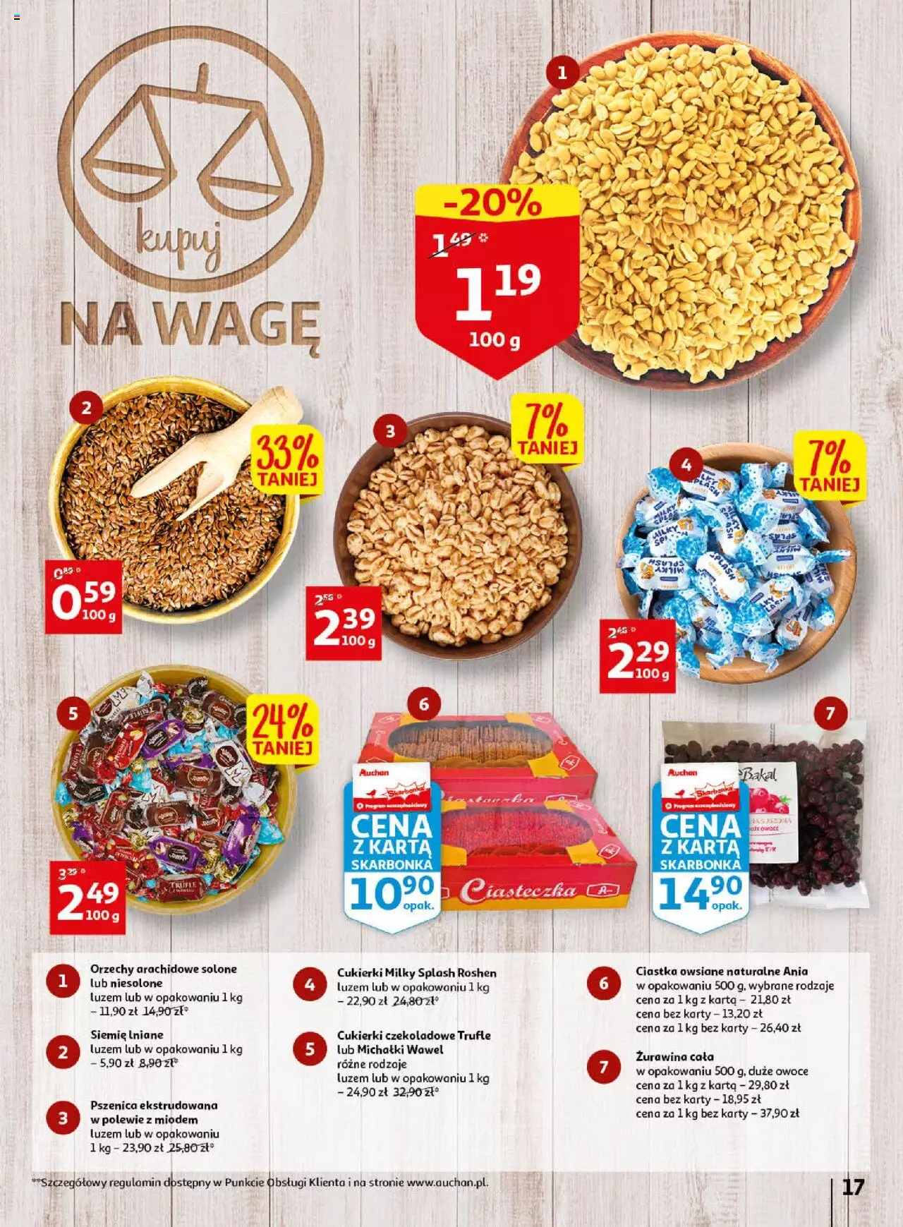 Auchan Wiosenne korzyści Hipermarket Gazetka  ważna od 20.04.2023 do 26.04.2023 strona 17