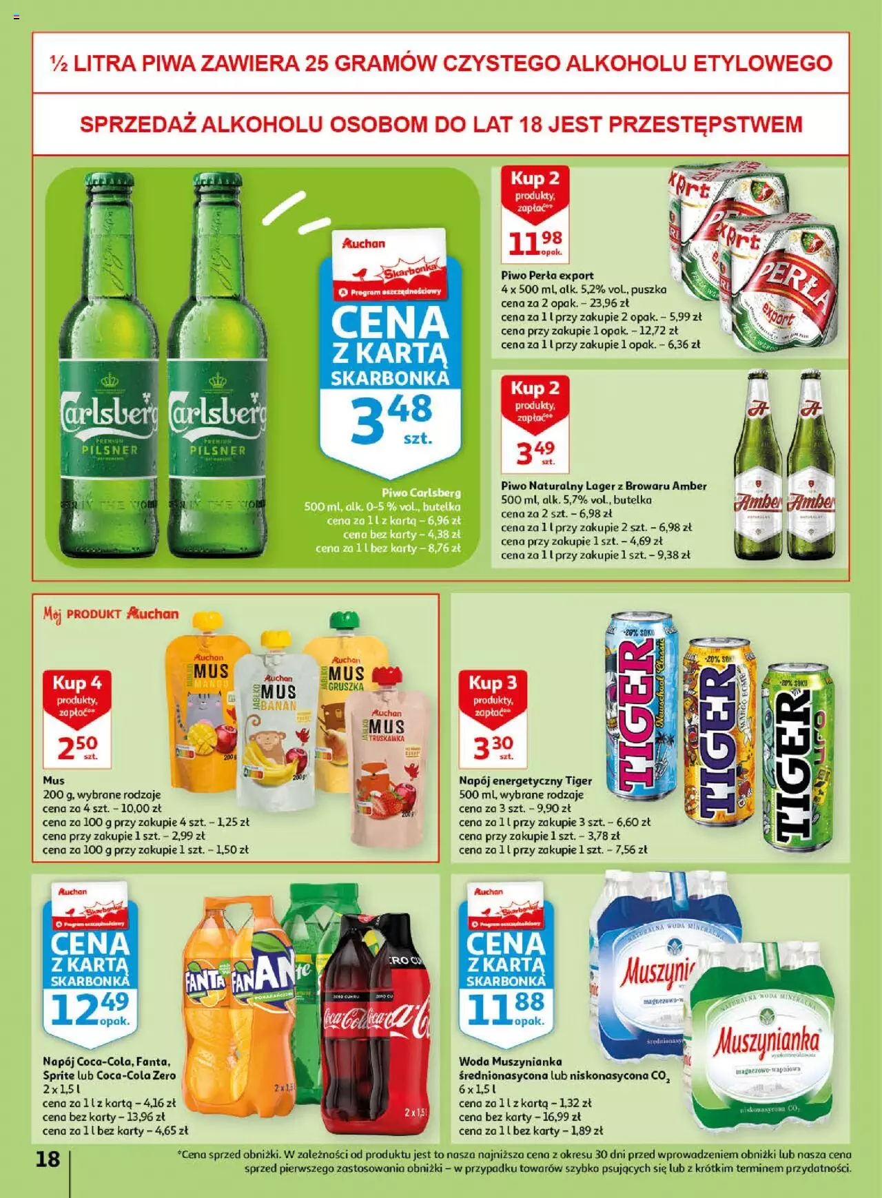 Auchan Wiosenne korzyści Hipermarket Gazetka  ważna od 20.04.2023 do 26.04.2023 strona 18