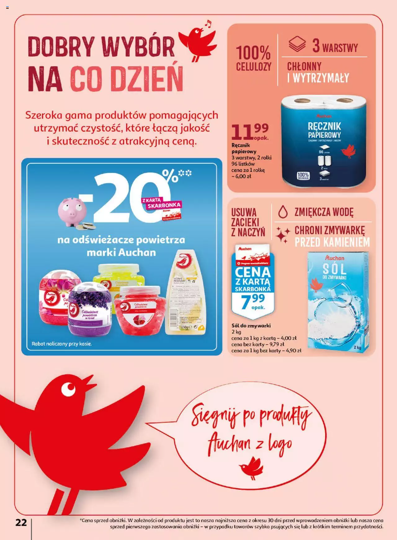 Auchan Wiosenne korzyści Hipermarket Gazetka  ważna od 20.04.2023 do 26.04.2023 strona 22