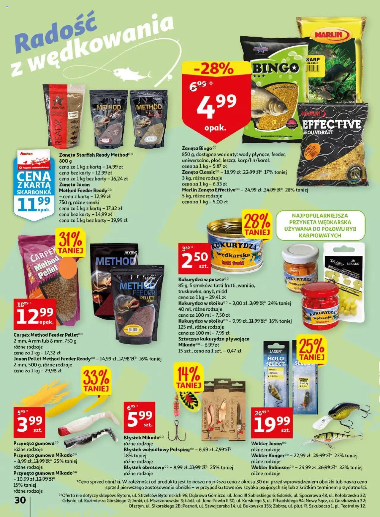 Auchan Wiosenne korzyści Hipermarket Gazetka  ważna od 20.04.2023 do 26.04.2023 strona 30