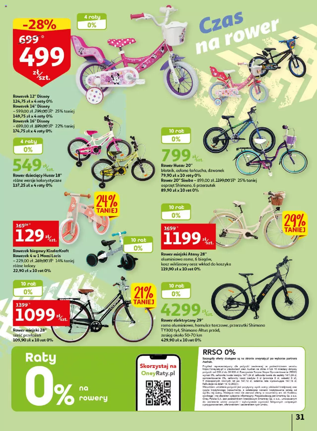 Auchan Wiosenne korzyści Hipermarket Gazetka  ważna od 20.04.2023 do 26.04.2023 strona 31