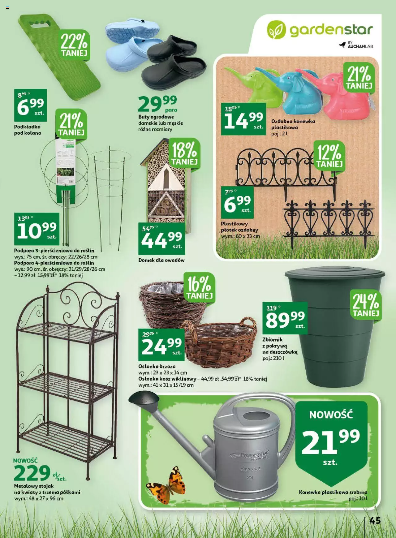 Auchan Wiosenne korzyści Hipermarket Gazetka  ważna od 20.04.2023 do 26.04.2023 strona 45