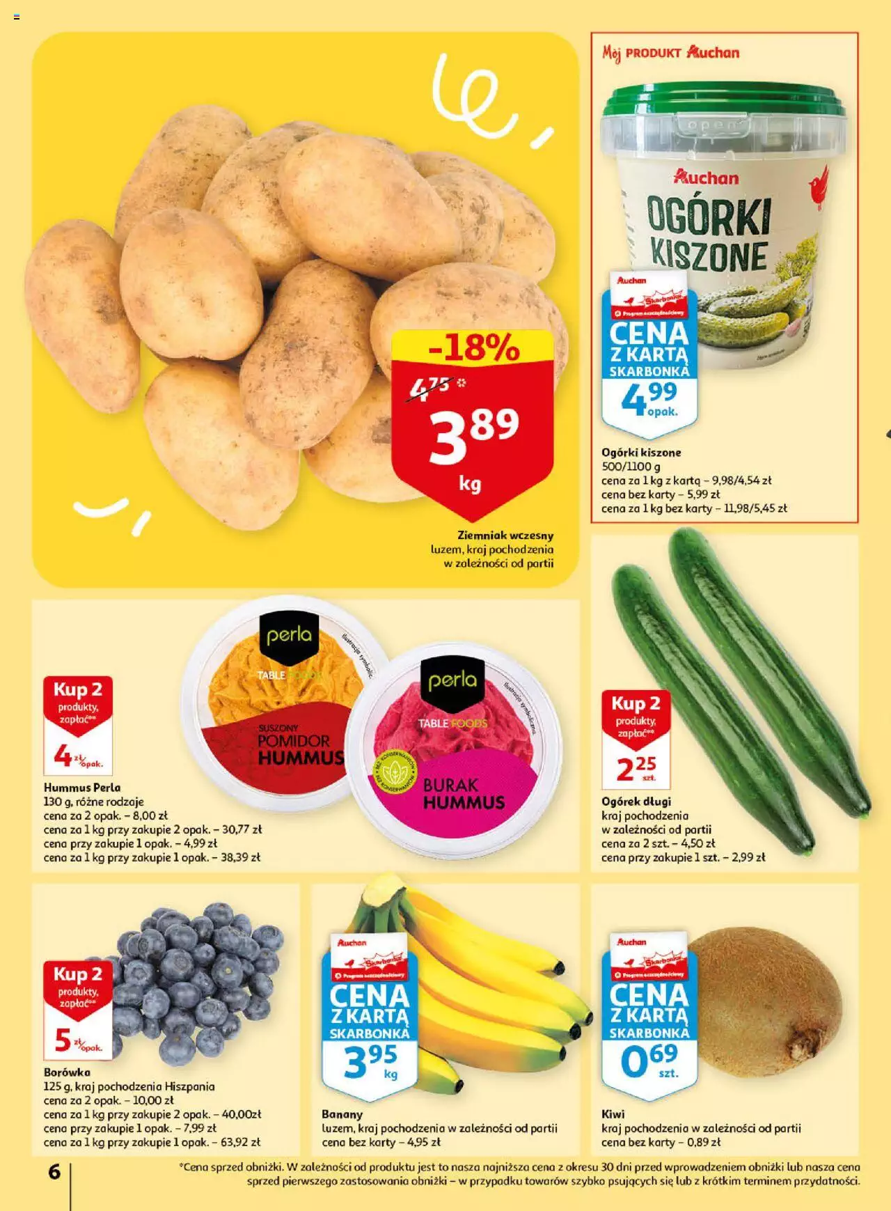Auchan Wiosenne korzyści Hipermarket Gazetka  ważna od 20.04.2023 do 26.04.2023 strona 6