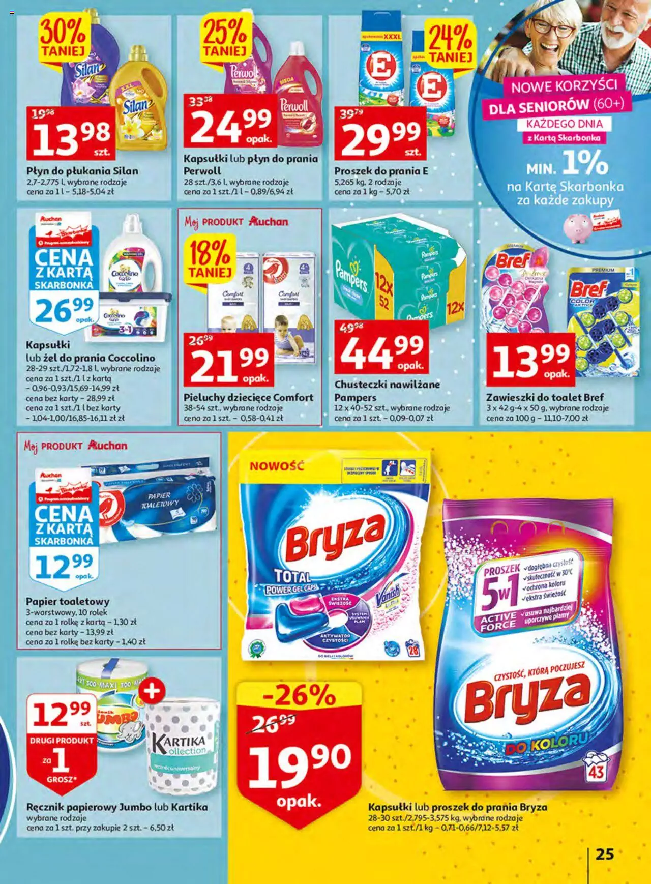 Auchan Włoska kuchnia jest w cenie Hipermarkety gazetka ważna  od  05.05.2022 do  11.05.2022 strona 25
