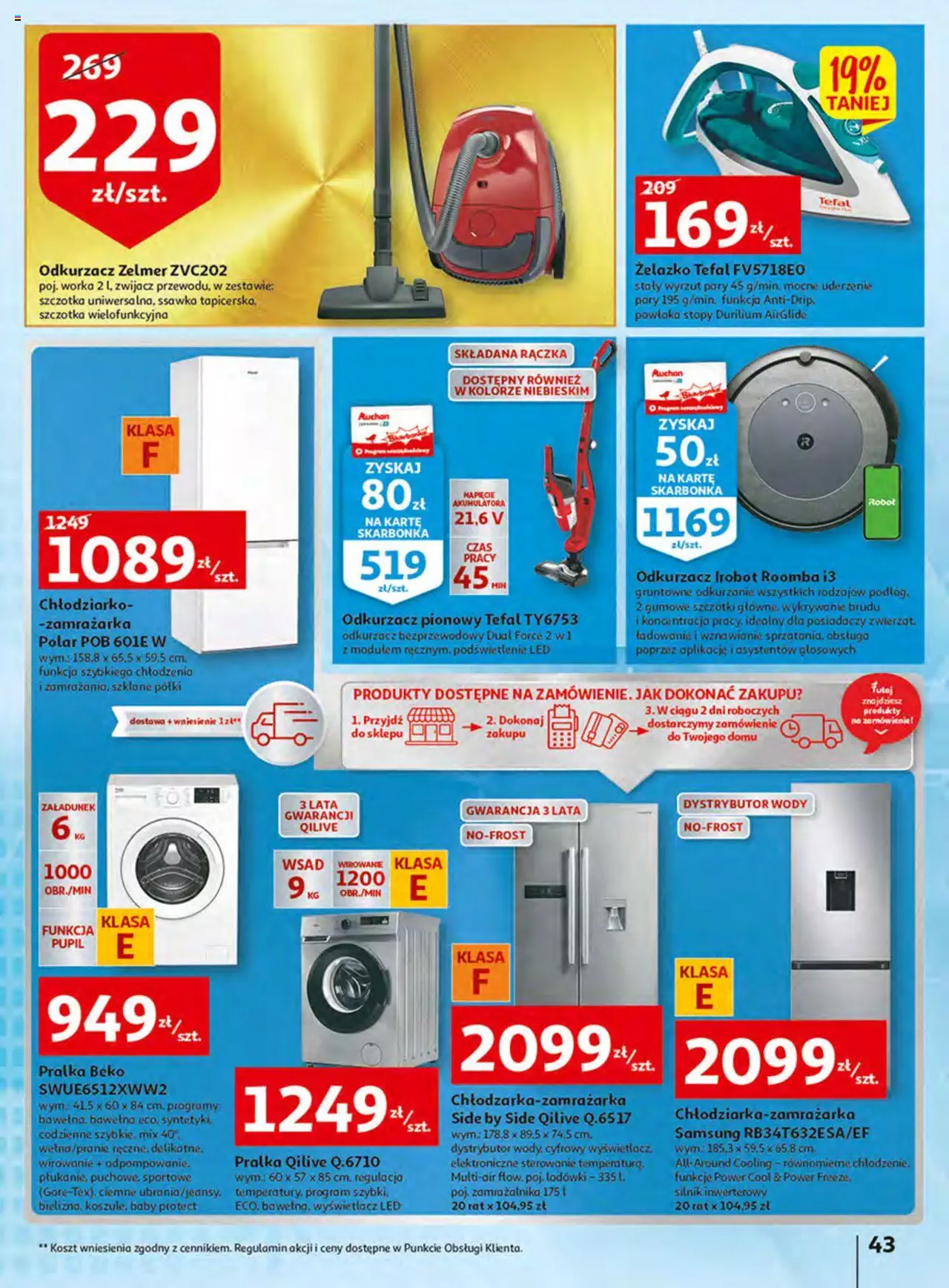 Auchan Włoska kuchnia jest w cenie Hipermarkety gazetka ważna  od  05.05.2022 do  11.05.2022 strona 43