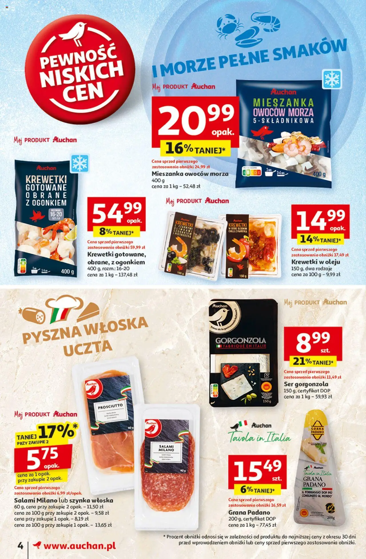 Auchan Z Małą Cenką Dźwigniesz Gazetka ważna od 13.02.2025 do 19.02.2025 strona 4