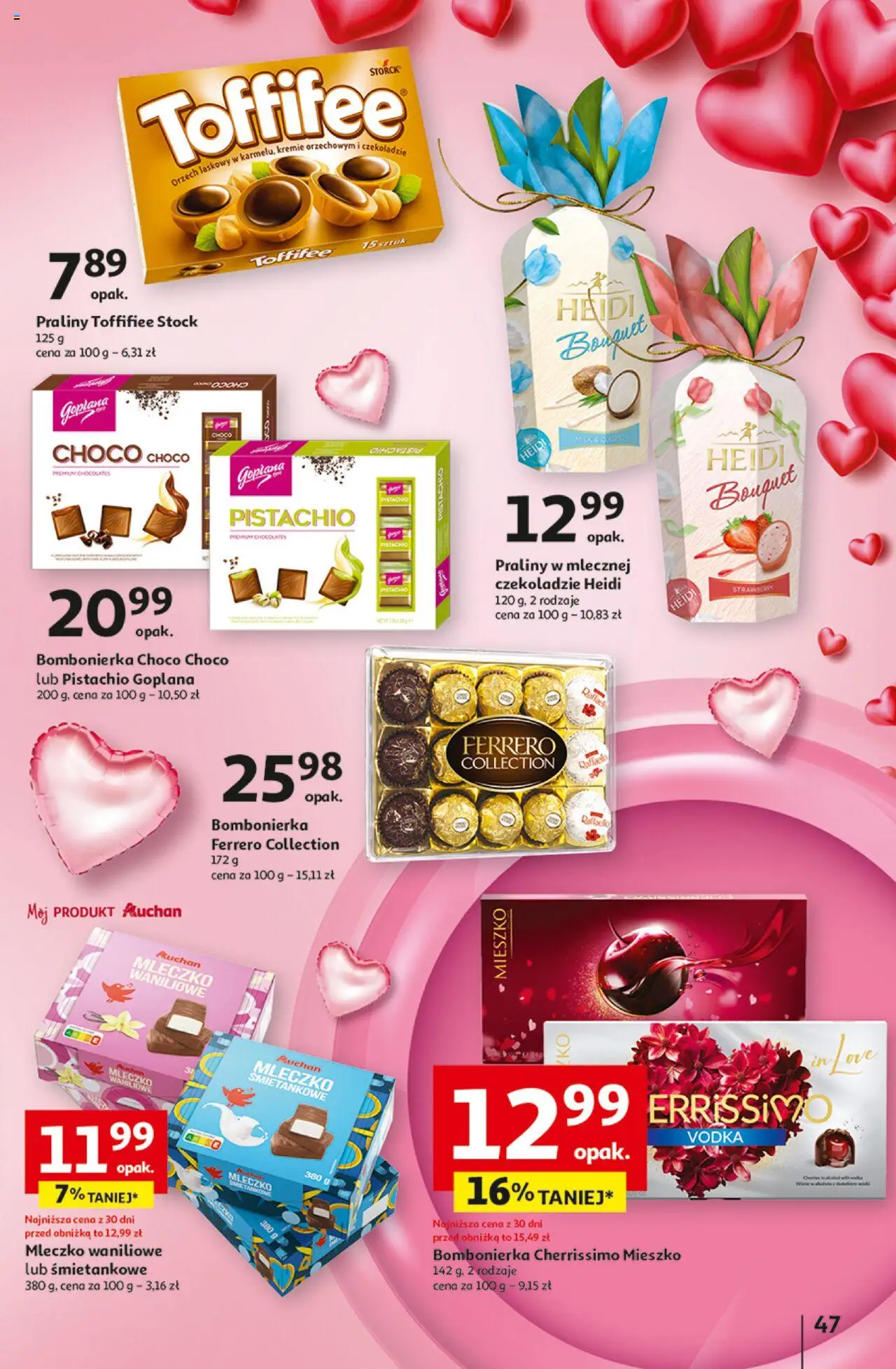 Auchan Z Małą Cenką Dźwigniesz Więcej Hipermarket Gazetka ważna od 06.02.2025 do 12.02.2025 strona 54