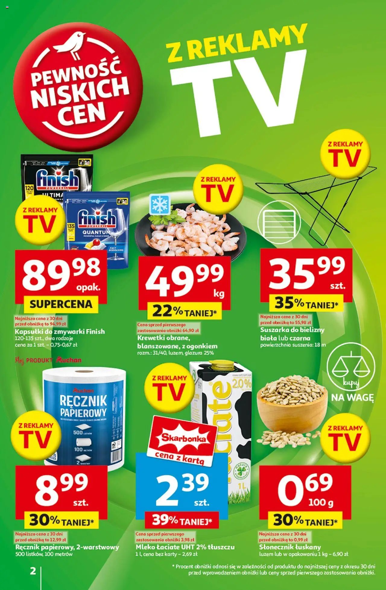 Auchan Z Małą Cenką Dźwigniesz Więcej Hipermarket Gazetka ważna od 13.02.2025 do 19.02.2025 strona 2