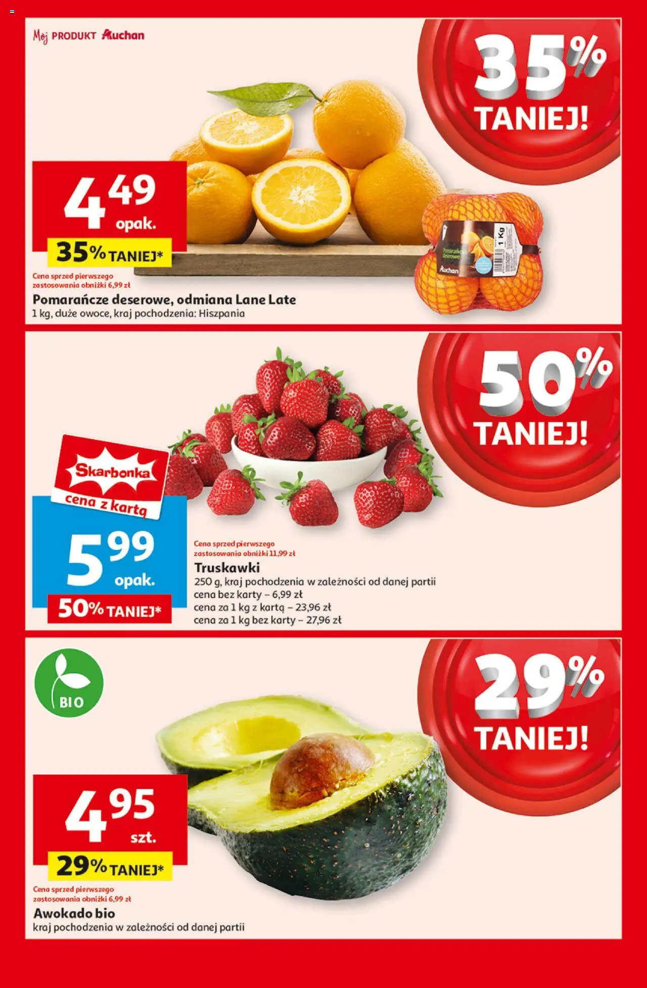 Auchan Z Małą Cenką Dźwigniesz Więcej Hipermarket Gazetka ważna od 13.02.2025 do 19.02.2025 strona 15