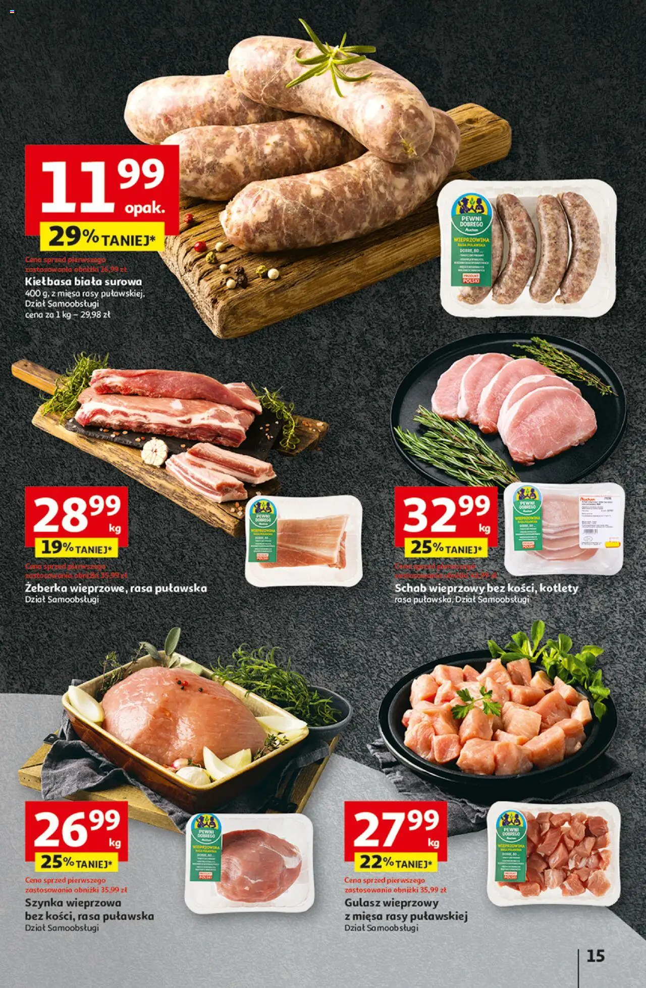 Auchan Z Małą Cenką Dźwigniesz Więcej Hipermarket Gazetka ważna od 13.02.2025 do 19.02.2025 strona 17