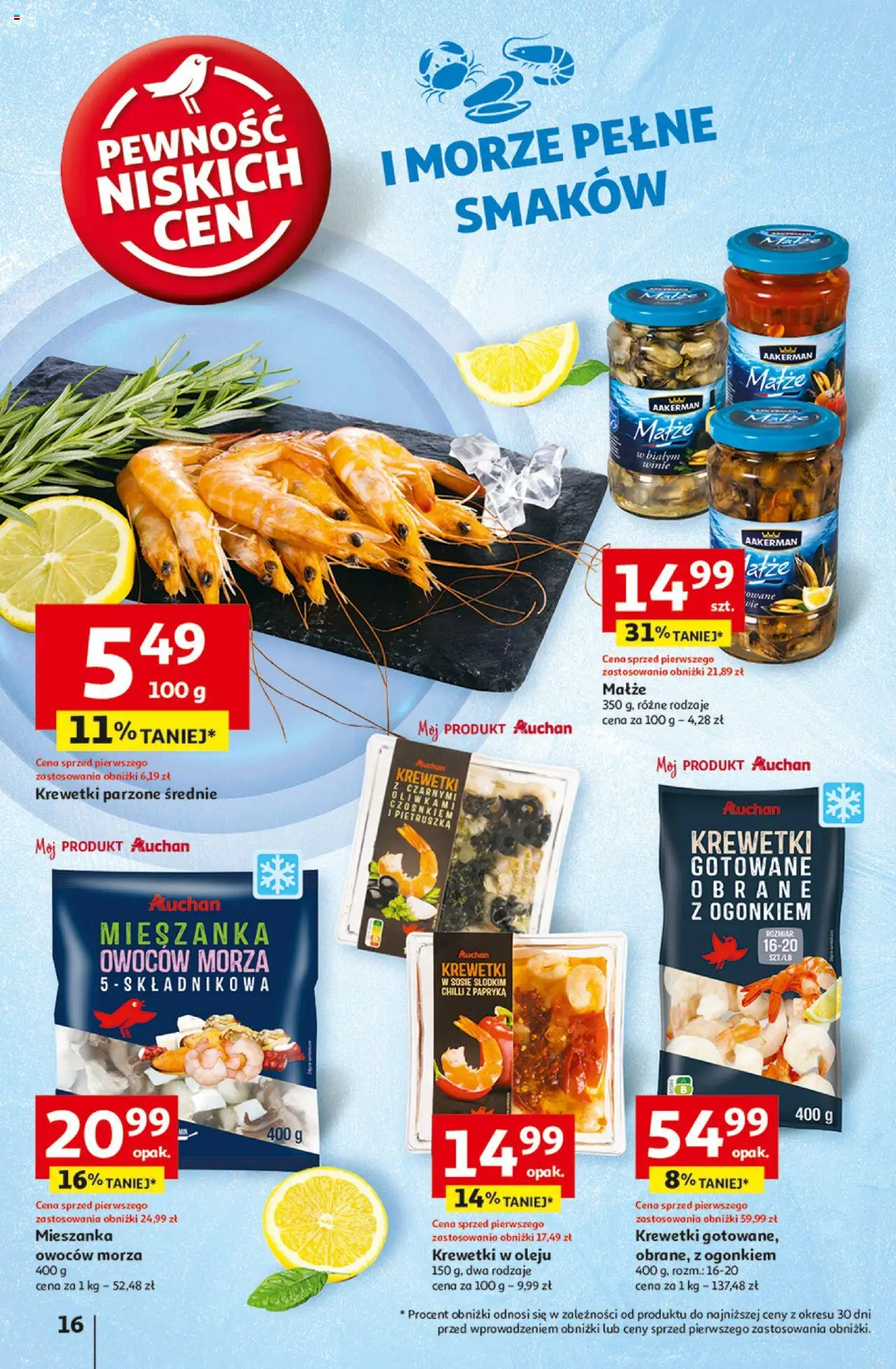 Auchan Z Małą Cenką Dźwigniesz Więcej Hipermarket Gazetka ważna od 13.02.2025 do 19.02.2025 strona 18