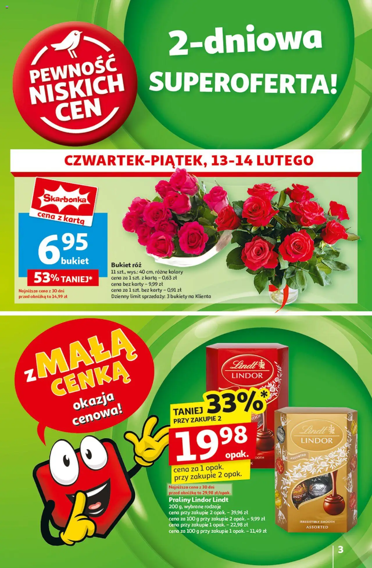 Auchan Z Małą Cenką Dźwigniesz Więcej Hipermarket Gazetka ważna od 13.02.2025 do 19.02.2025 strona 3