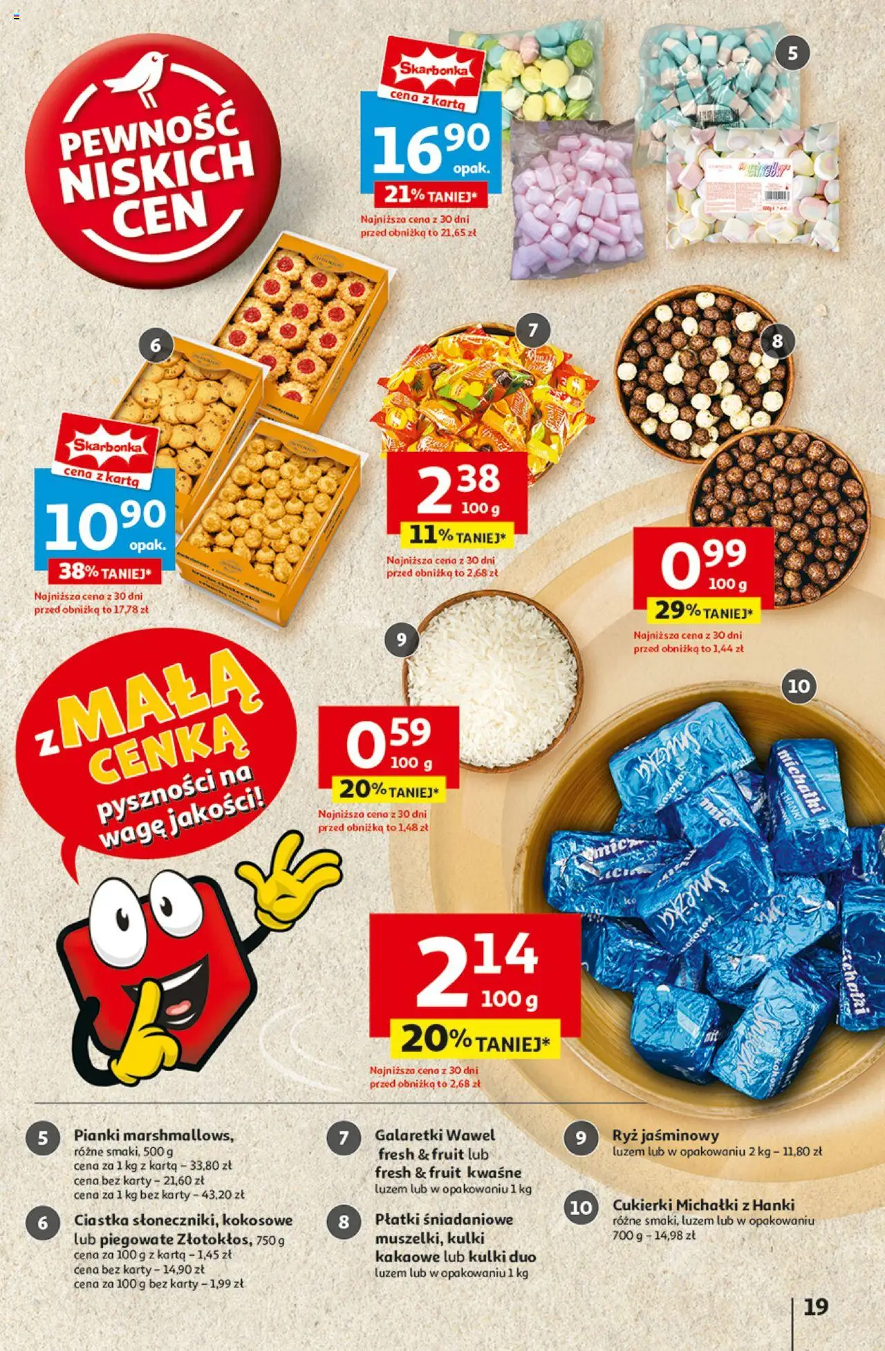 Auchan Z Małą Cenką Dźwigniesz Więcej Hipermarket Gazetka ważna od 13.02.2025 do 19.02.2025 strona 21