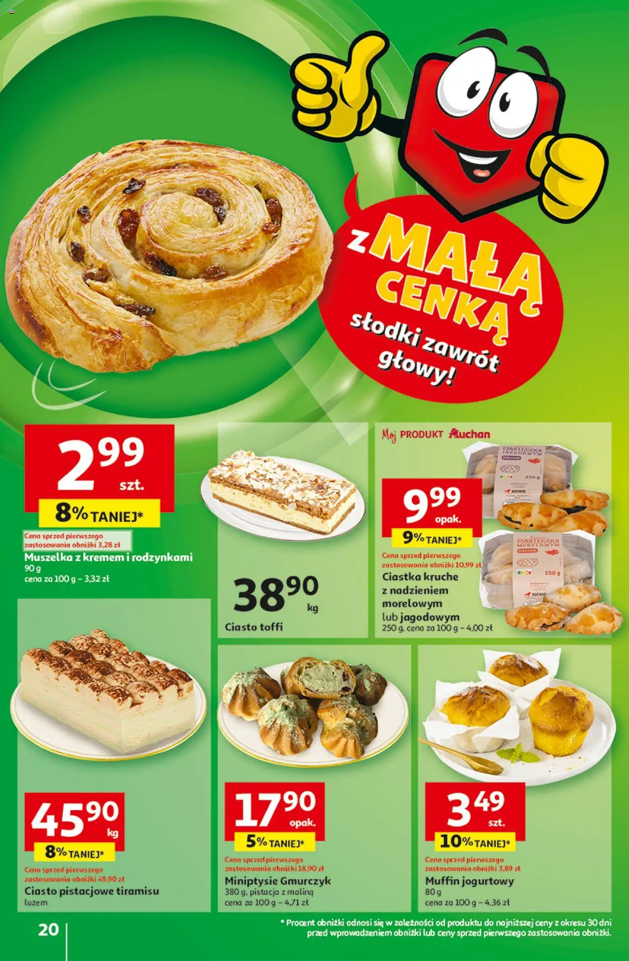 Auchan Z Małą Cenką Dźwigniesz Więcej Hipermarket Gazetka ważna od 13.02.2025 do 19.02.2025 strona 22