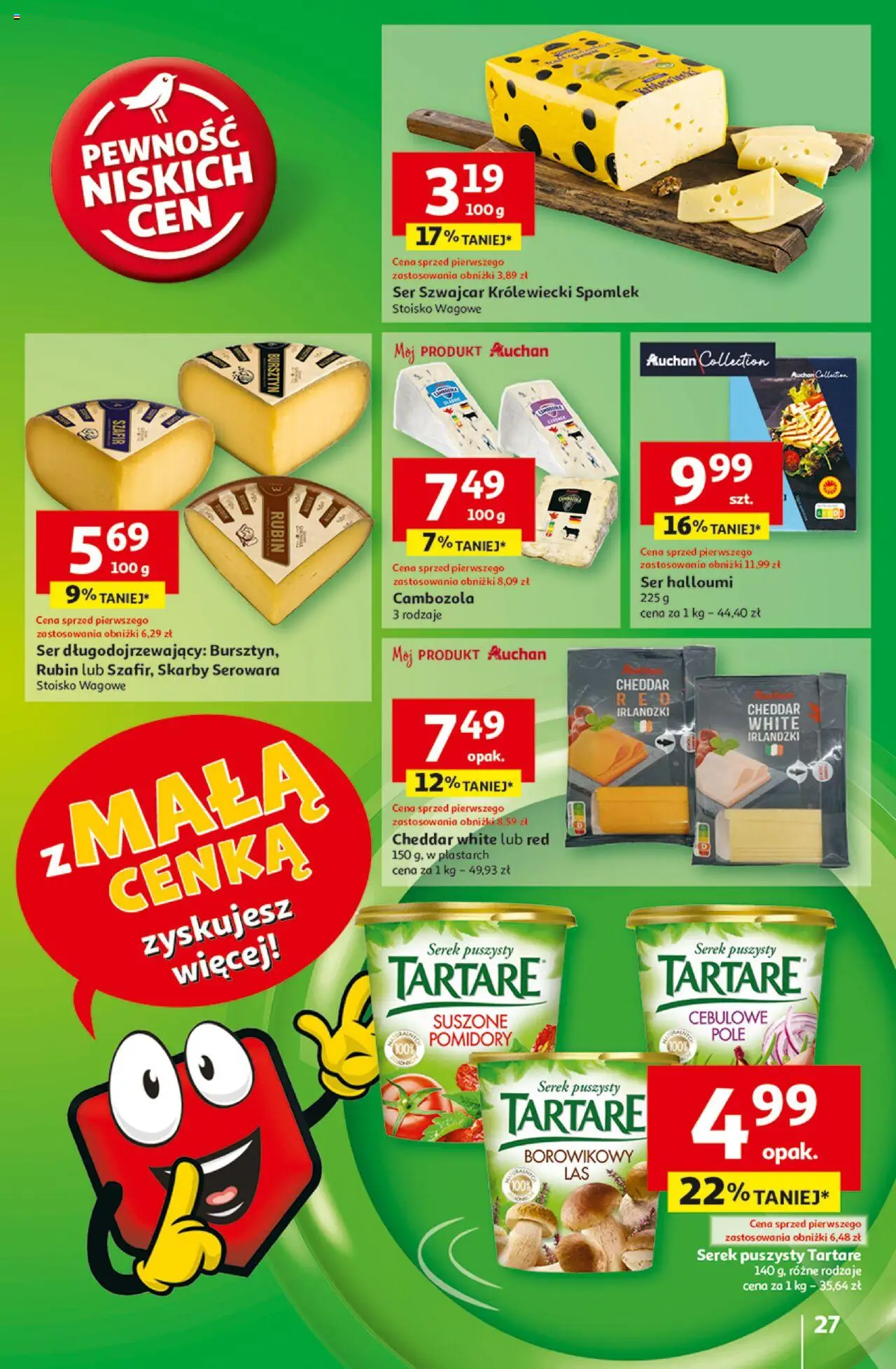 Auchan Z Małą Cenką Dźwigniesz Więcej Hipermarket Gazetka ważna od 13.02.2025 do 19.02.2025 strona 29