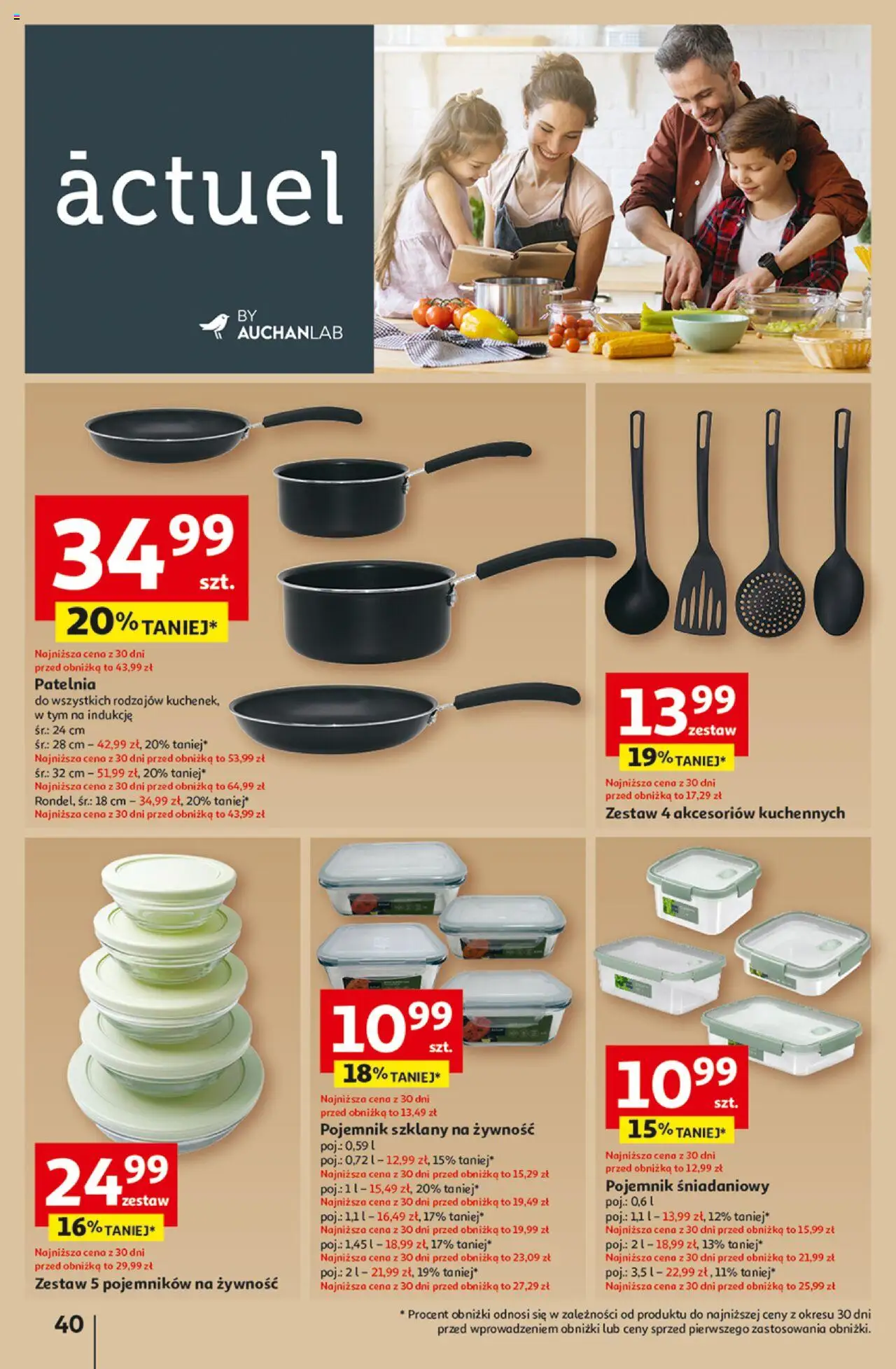 Auchan Z Małą Cenką Dźwigniesz Więcej Hipermarket Gazetka ważna od 13.02.2025 do 19.02.2025 strona 46