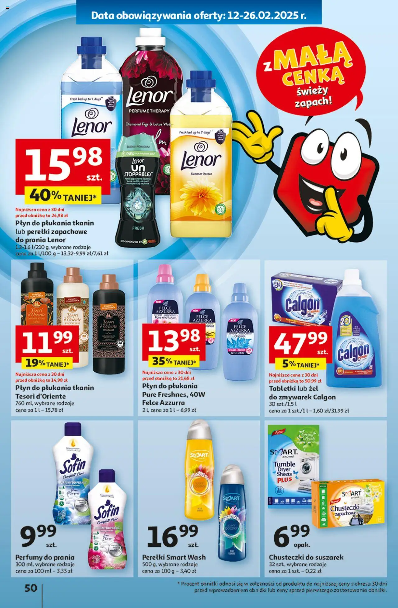 Auchan Z Małą Cenką Dźwigniesz Więcej Hipermarket Gazetka ważna od 13.02.2025 do 19.02.2025 strona 56