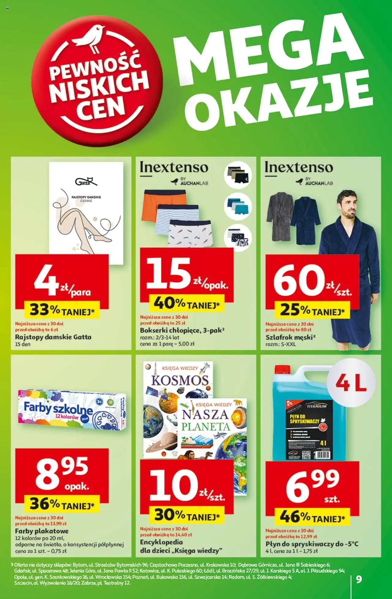 Auchan Z Małą Cenką Dźwigniesz Więcej Hipermarket Gazetka ważna od 13.02.2025 do 19.02.2025 strona 9