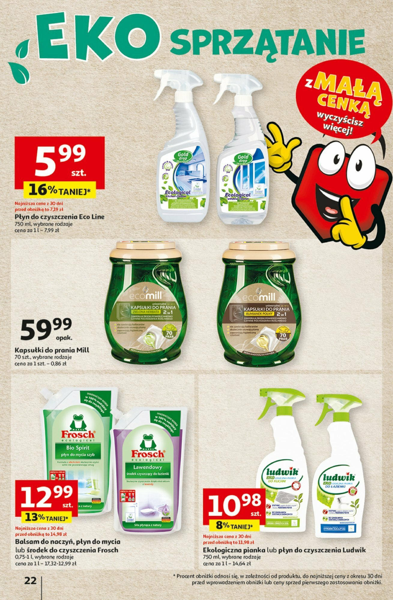 Auchan z MAŁĄ CENKĄ dźwigniesz więcej! Hipermarket  Gazetka ważna od 15.02.2024 do 21.02.2024 strona 22