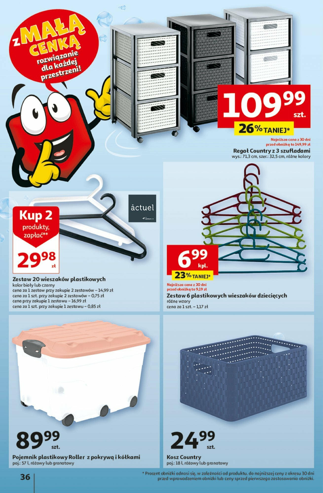 Auchan z MAŁĄ CENKĄ dźwigniesz więcej! Hipermarket  Gazetka ważna od 15.02.2024 do 21.02.2024 strona 34