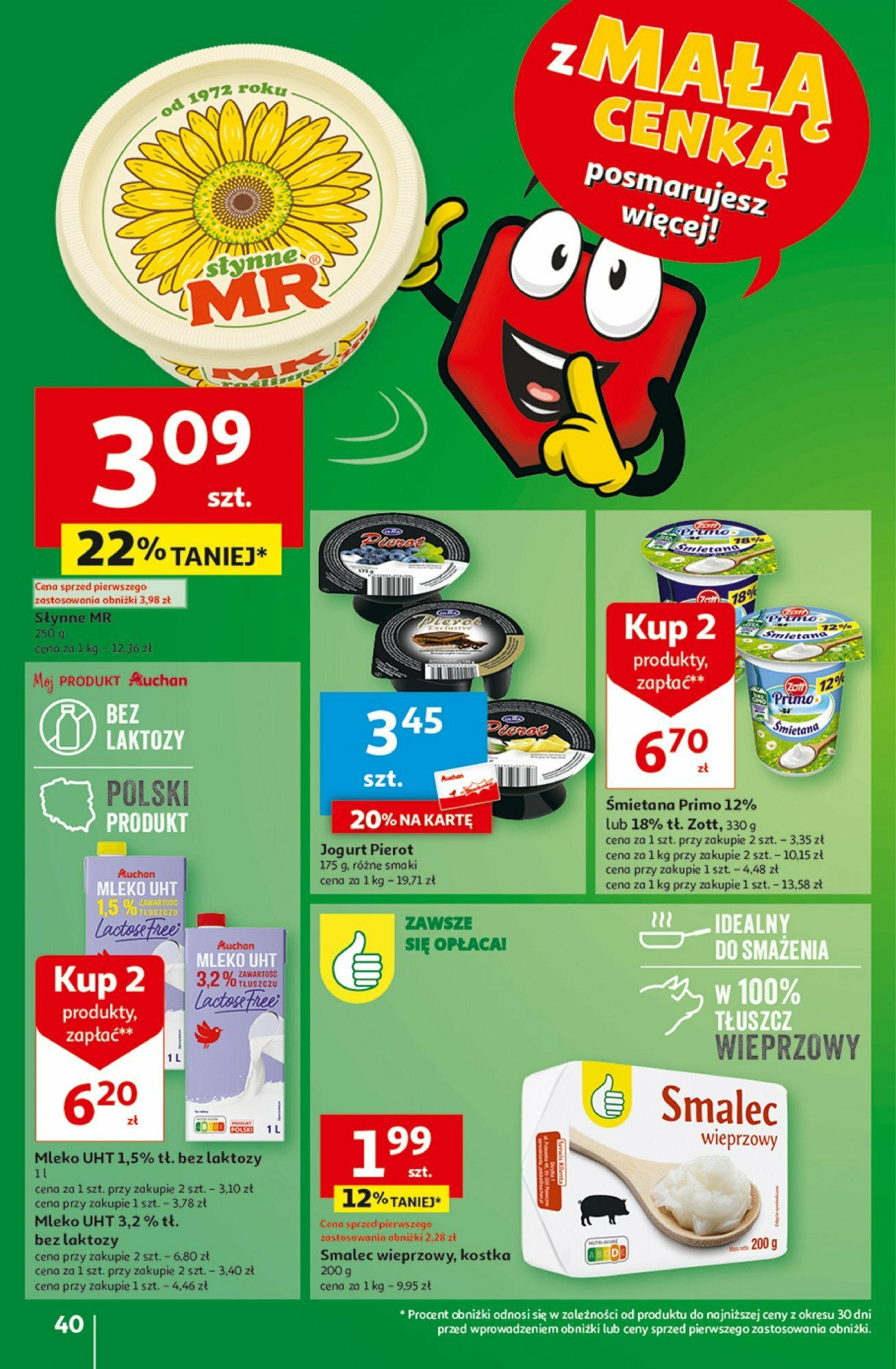 Auchan z MAŁĄ CENKĄ dźwigniesz więcej! Hipermarket  Gazetka ważna od 15.02.2024 do 21.02.2024 strona 37