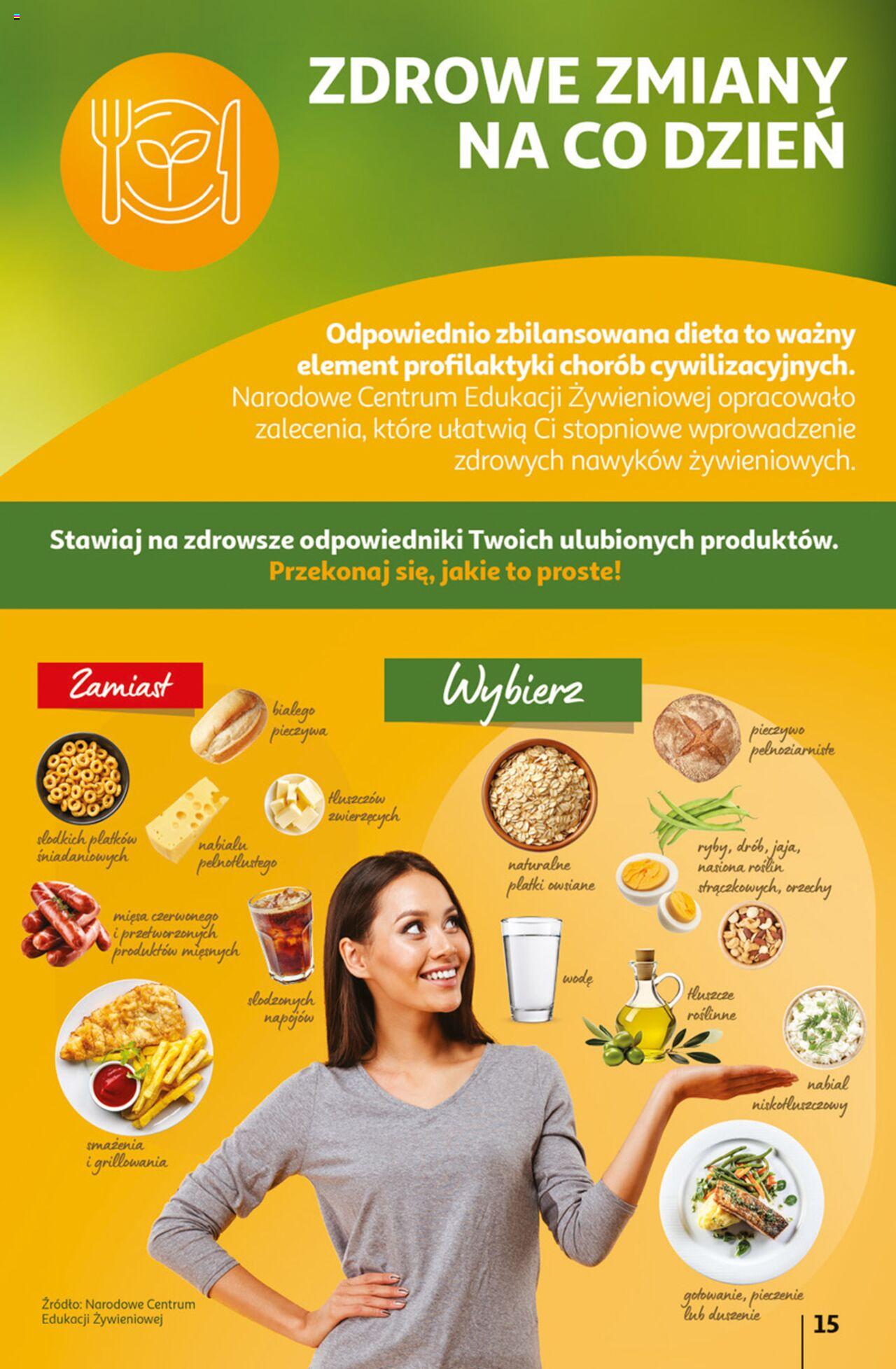 Auchan z MAŁĄ CENKĄ dźwigniesz więcej! Hipermarket Gazetka ważna od 22.02.2024 do 28.02.2024 strona 15