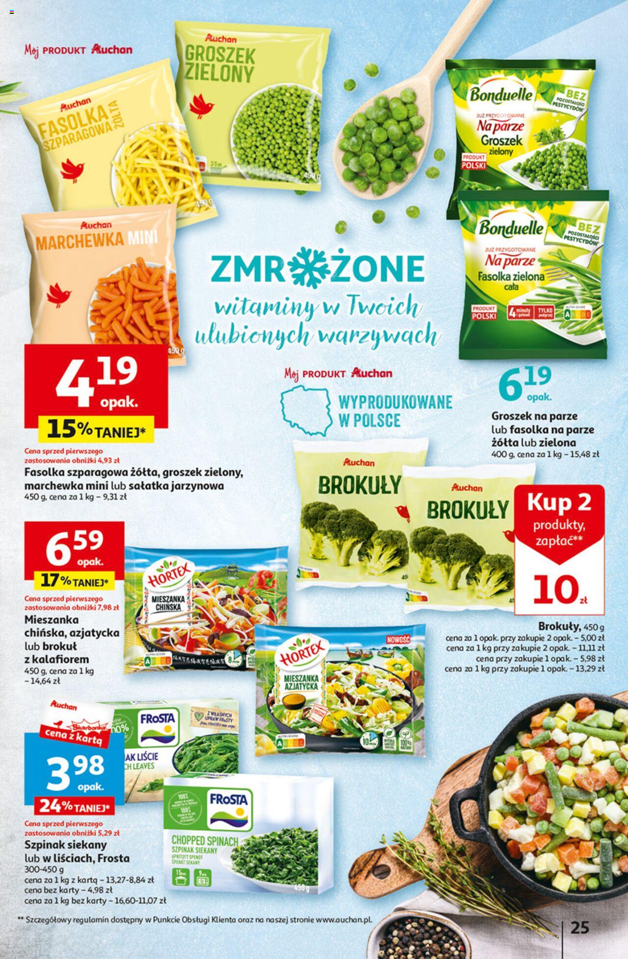 Auchan z MAŁĄ CENKĄ dźwigniesz więcej! Hipermarket Gazetka ważna od 22.02.2024 do 28.02.2024 strona 25