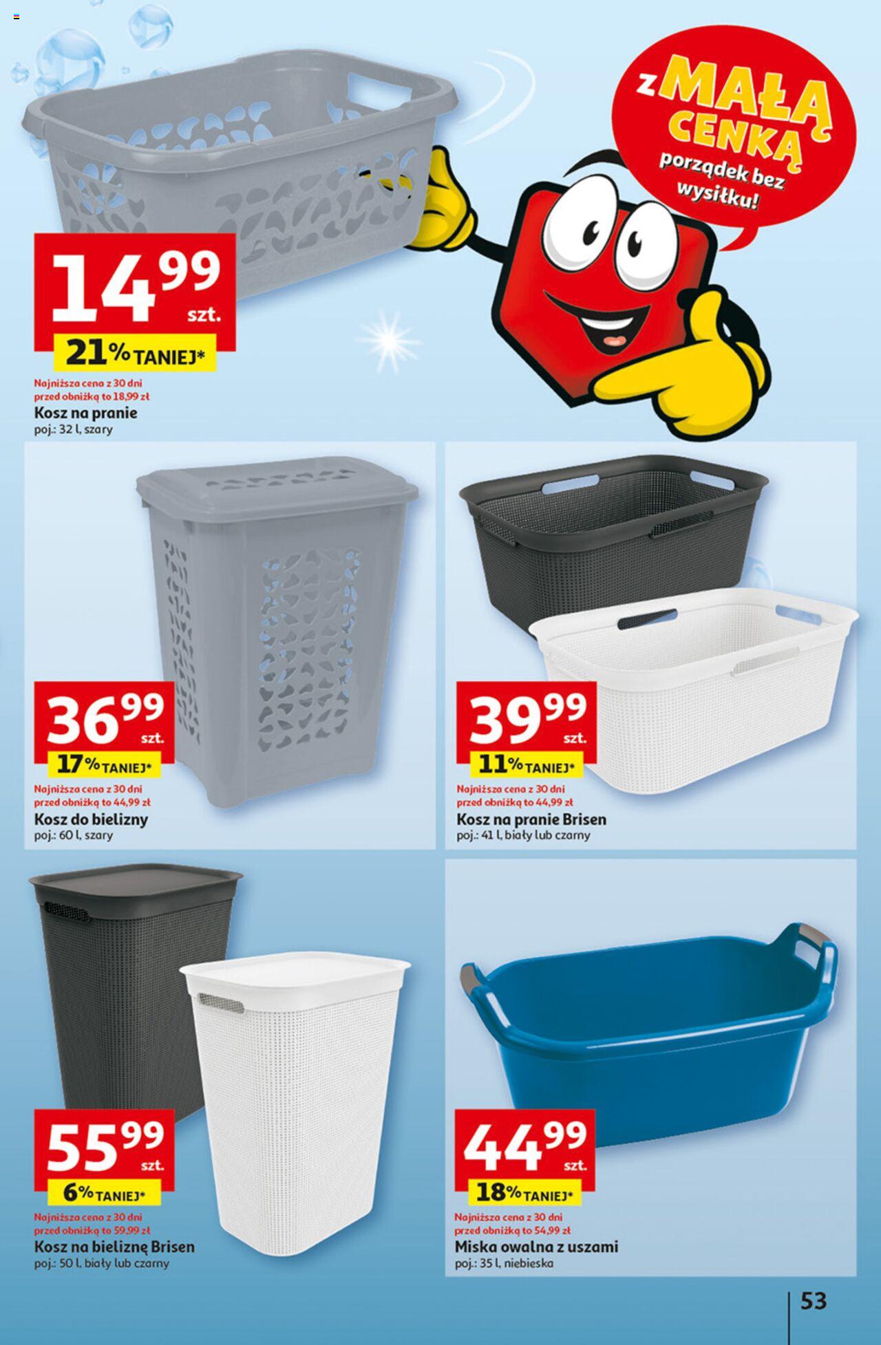 Auchan z MAŁĄ CENKĄ dźwigniesz więcej! Hipermarket Gazetka ważna od 22.02.2024 do 28.02.2024 strona 53