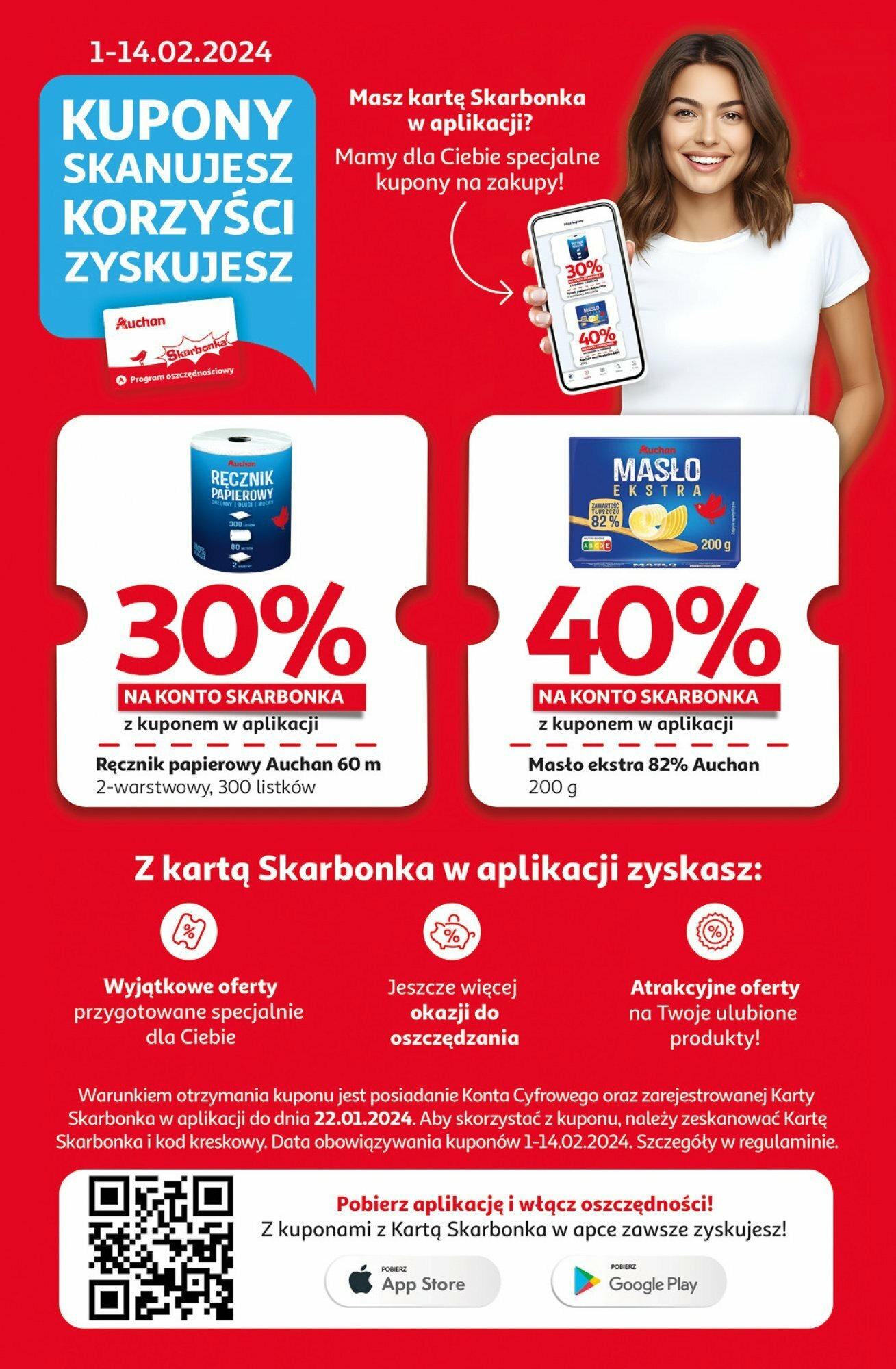 Auchan Z miłości do okazji Hipermarket Gazetka ważna od 08.02.2024 do 14.02.2024 strona 3