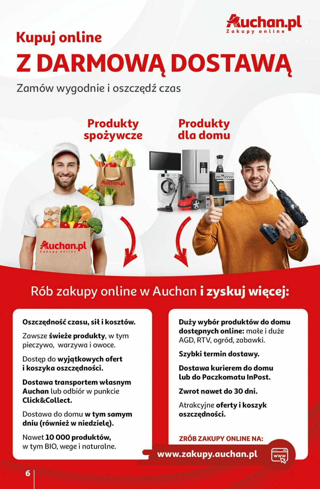 Auchan Z miłości do okazji Hipermarket Gazetka ważna od 08.02.2024 do 14.02.2024 strona 4