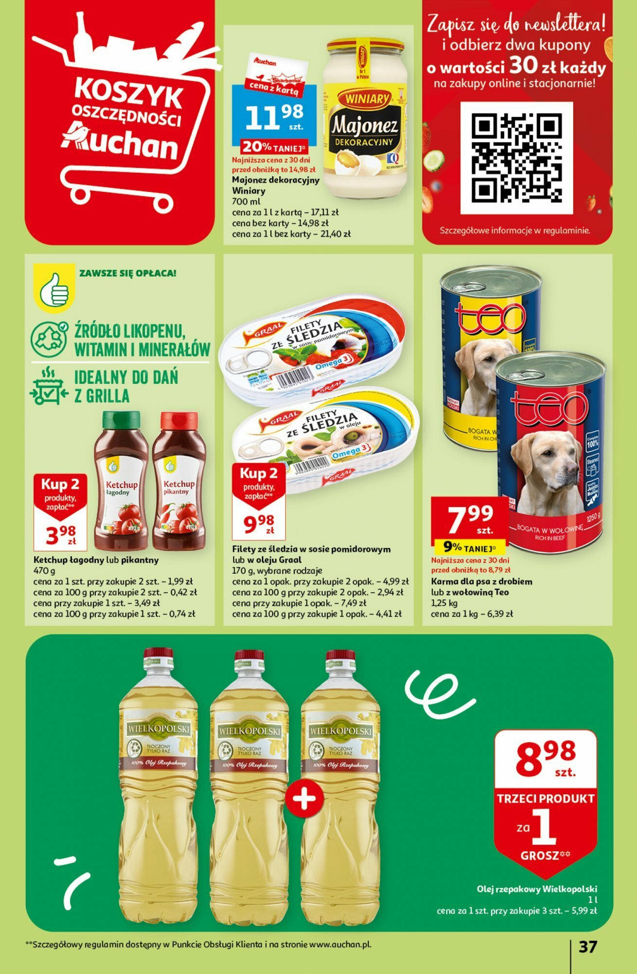 Auchan Z miłości do okazji Hipermarket Gazetka ważna od 08.02.2024 do 14.02.2024 strona 35