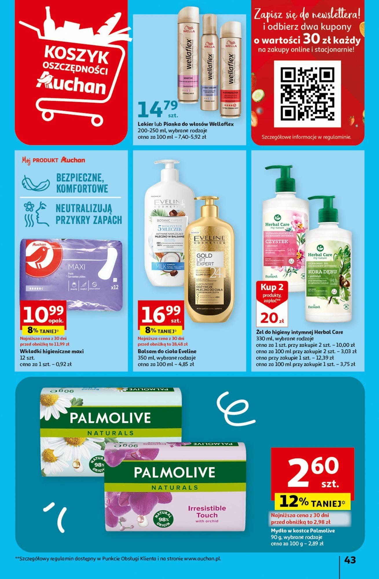Auchan Z miłości do okazji Hipermarket Gazetka ważna od 08.02.2024 do 14.02.2024 strona 41