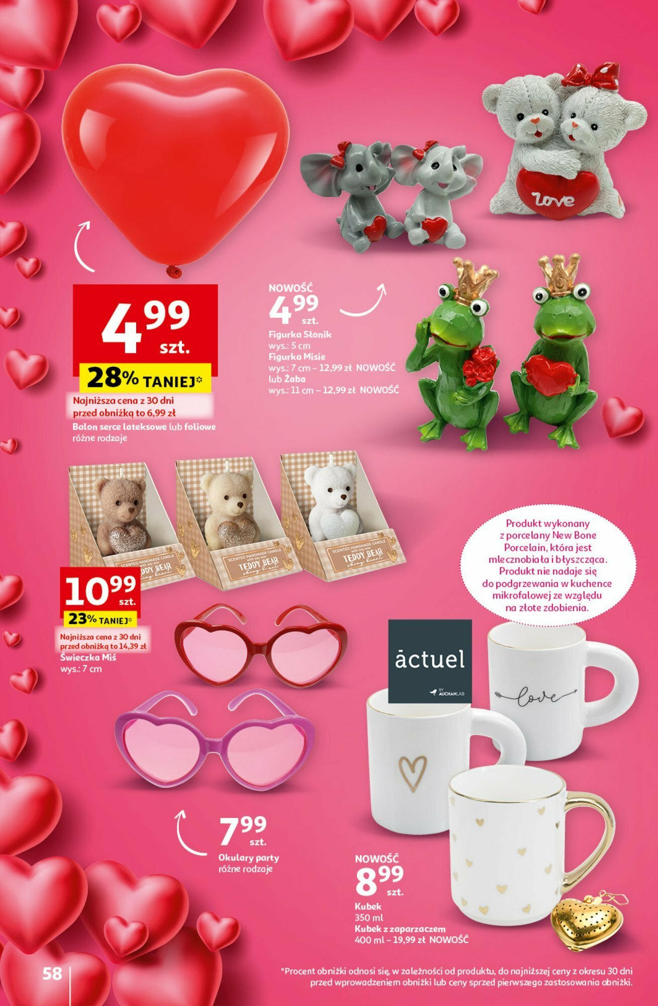 Auchan Z miłości do okazji Hipermarket Gazetka ważna od 08.02.2024 do 14.02.2024 strona 54