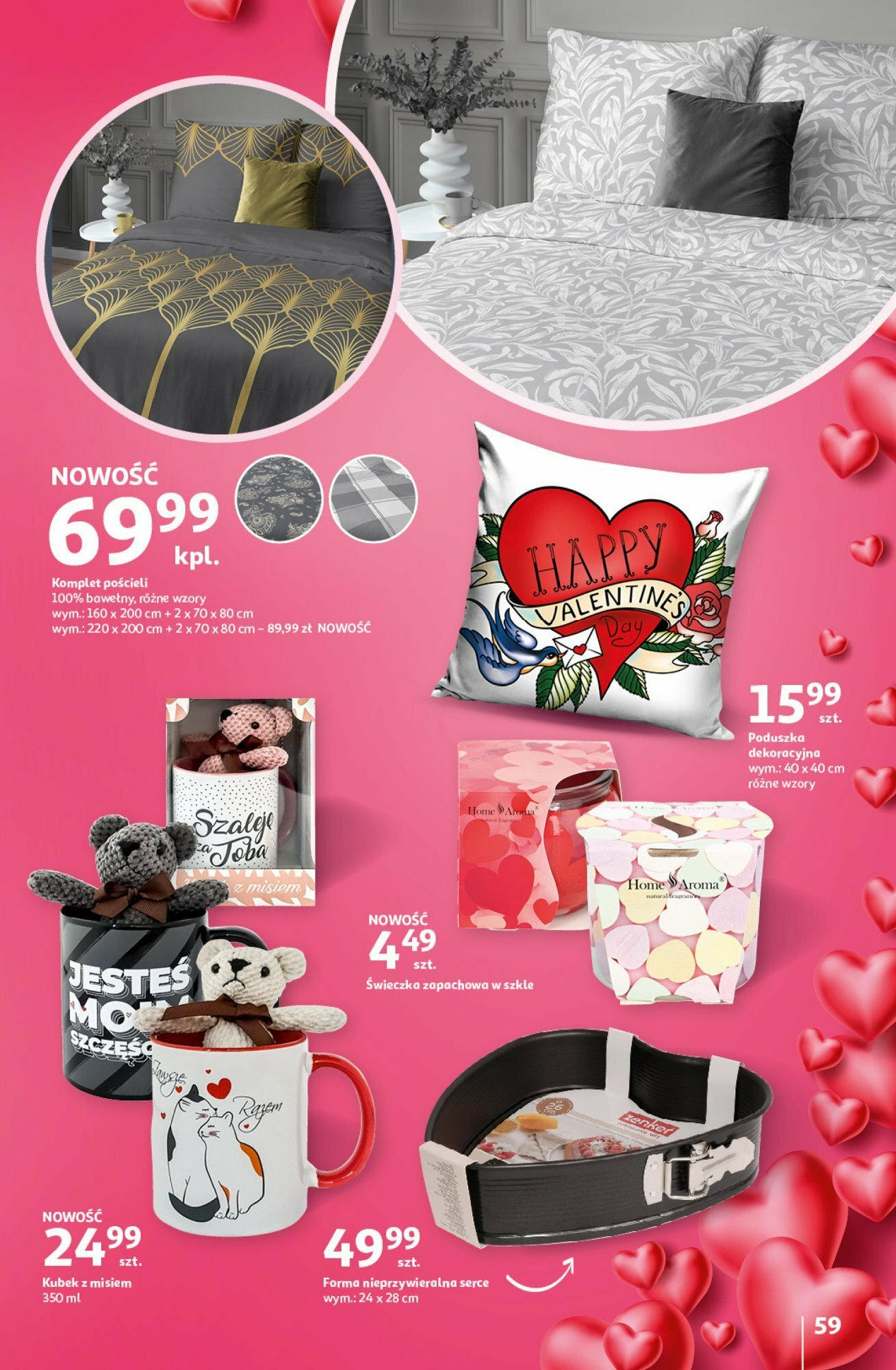 Auchan Z miłości do okazji Hipermarket Gazetka ważna od 08.02.2024 do 14.02.2024 strona 55