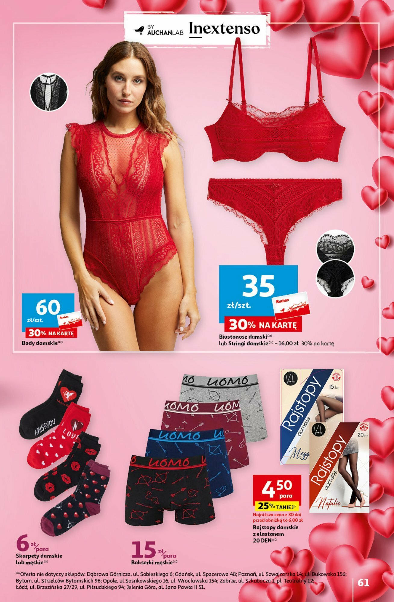Auchan Z miłości do okazji Hipermarket Gazetka ważna od 08.02.2024 do 14.02.2024 strona 57