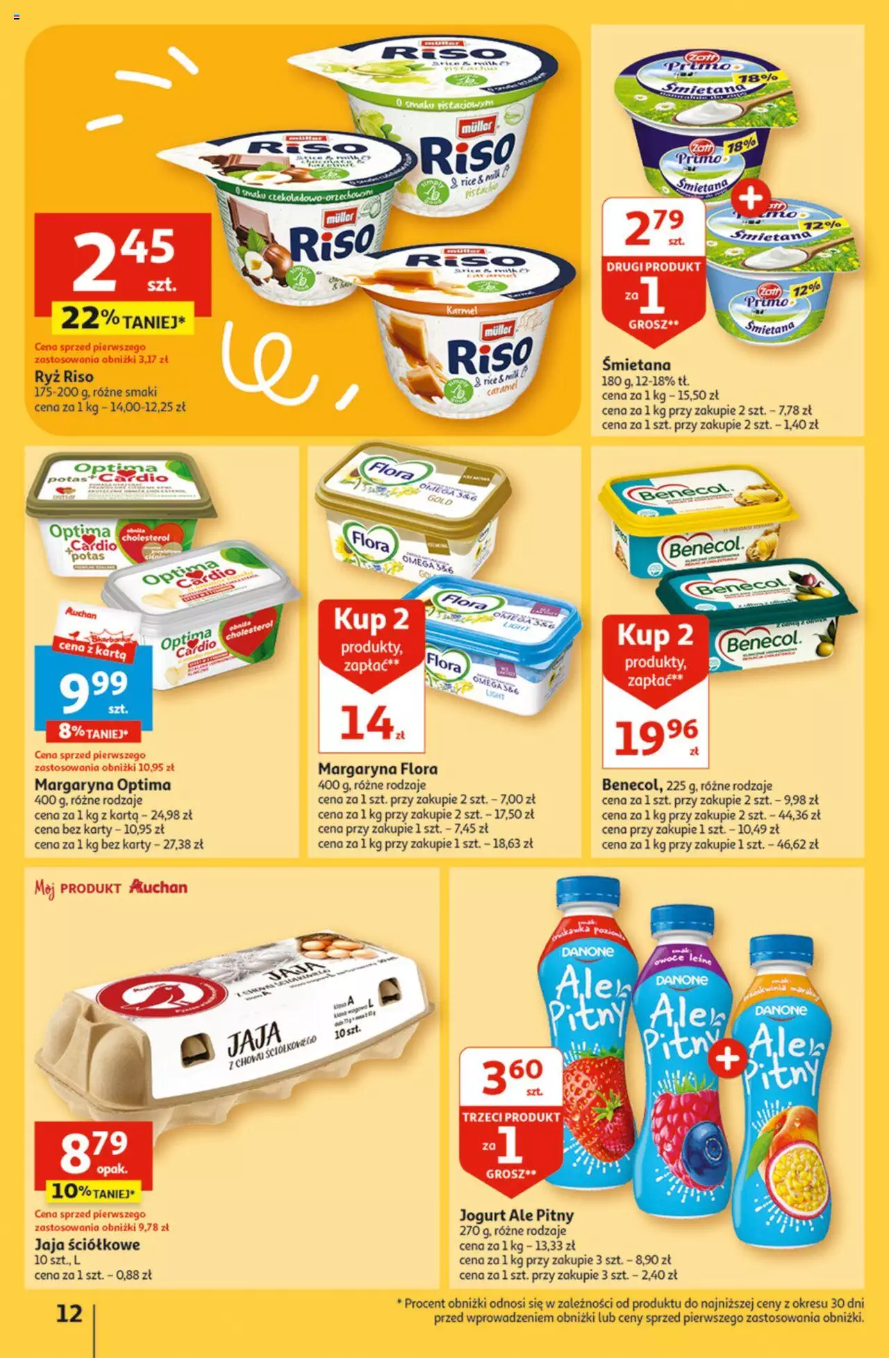 Auchan Zawsze owocne ZAKUPY Hipermarket Gazetka ważna od 21.09.2023 do 27.09.2023 strona 12