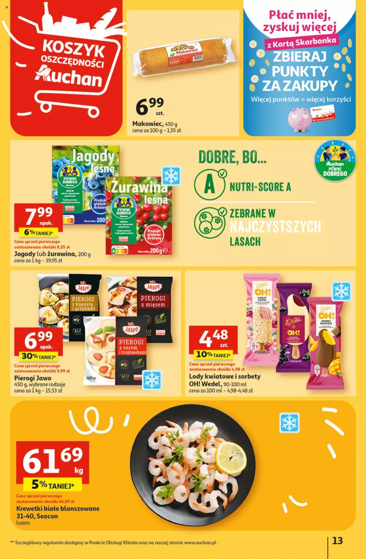 Auchan Zawsze owocne ZAKUPY Hipermarket Gazetka ważna od 21.09.2023 do 27.09.2023 strona 13