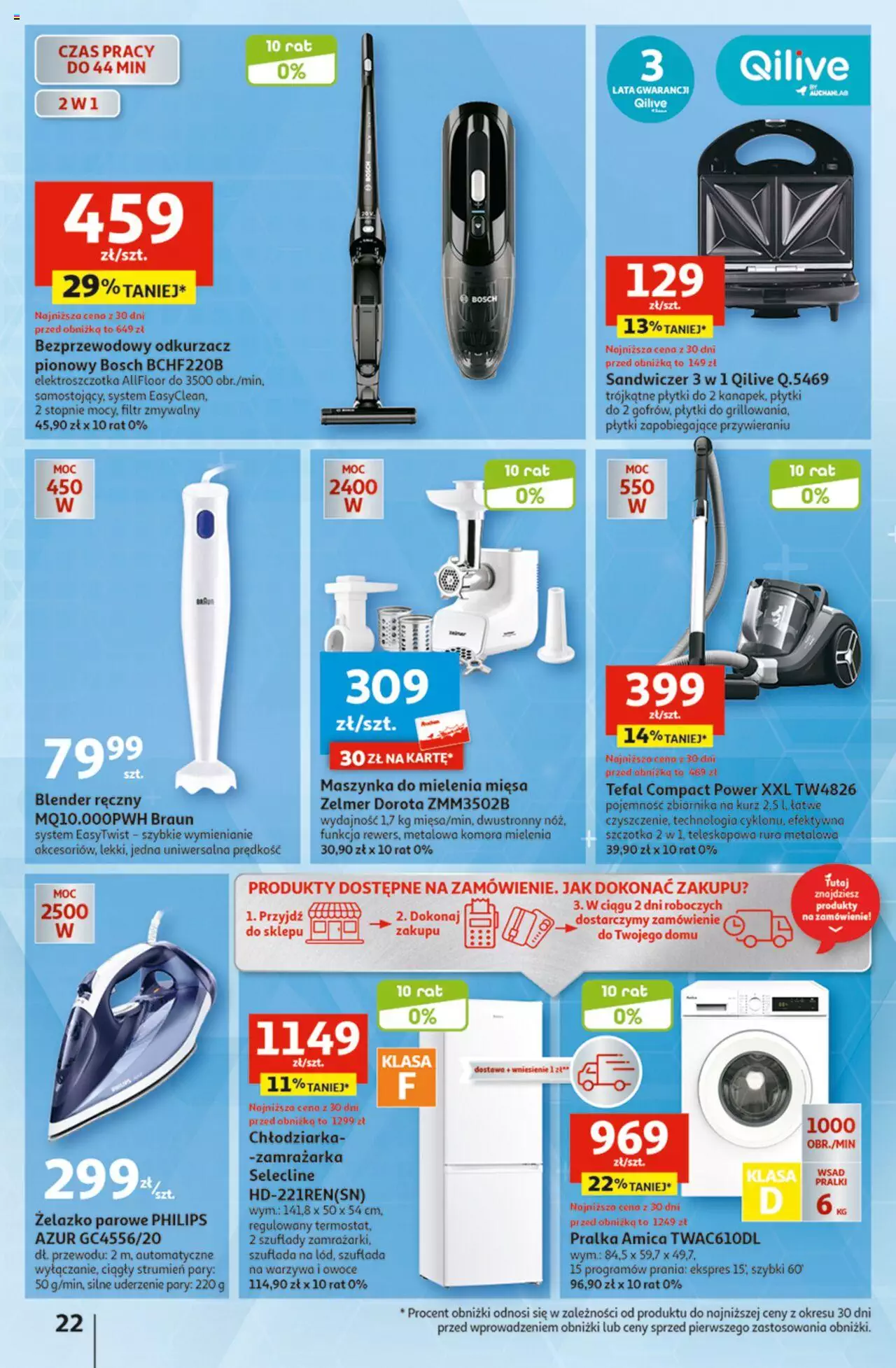 Auchan Zawsze owocne ZAKUPY Hipermarket Gazetka ważna od 21.09.2023 do 27.09.2023 strona 22