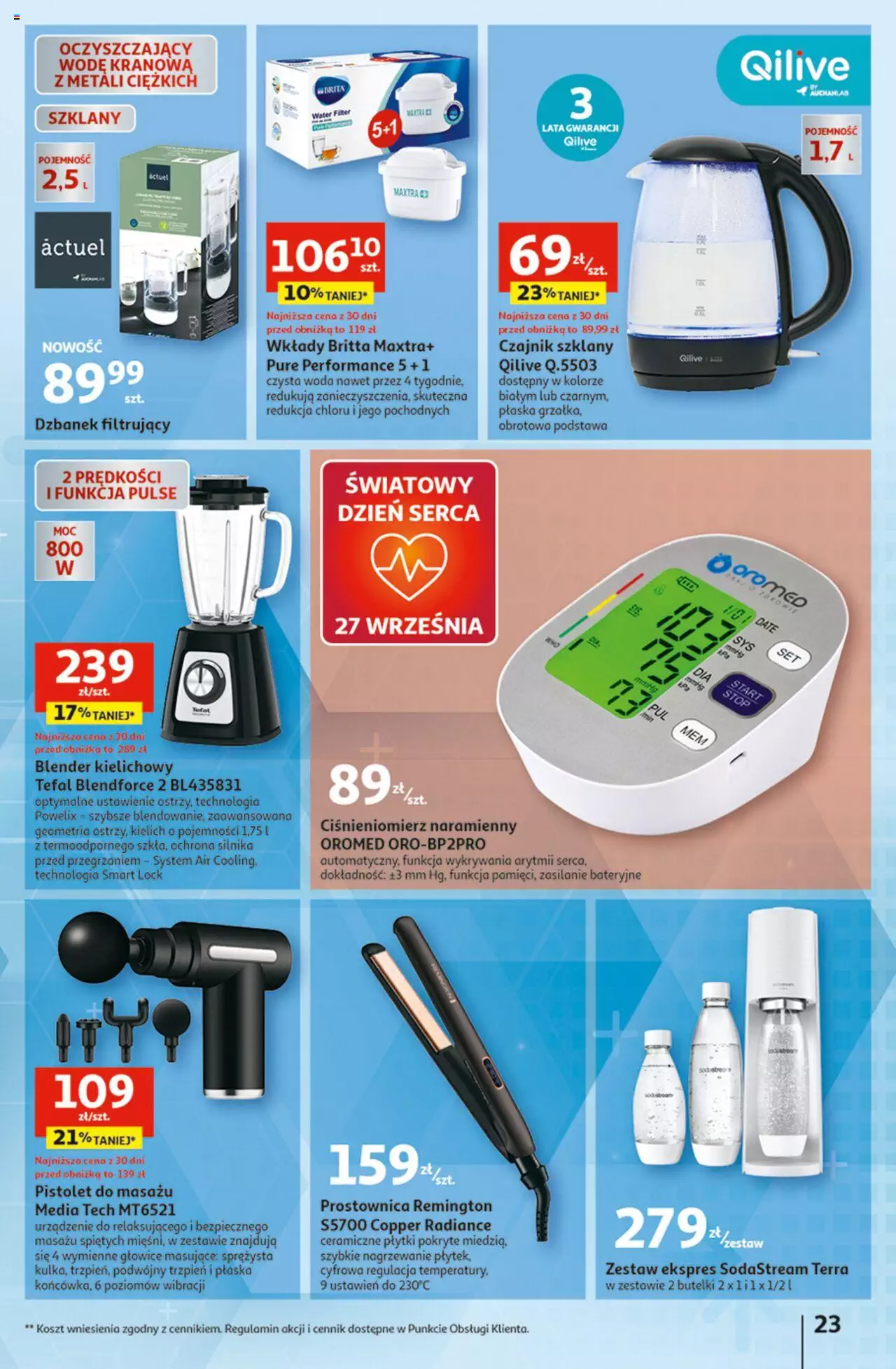 Auchan Zawsze owocne ZAKUPY Hipermarket Gazetka ważna od 21.09.2023 do 27.09.2023 strona 23
