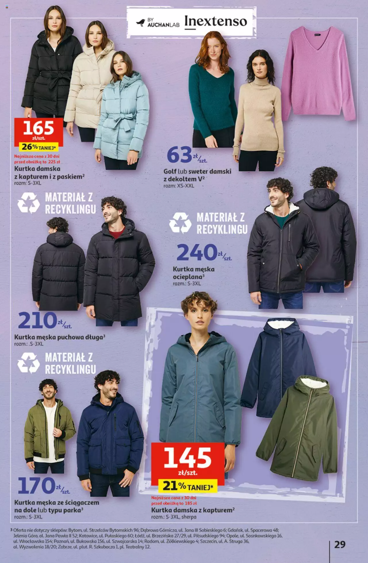 Auchan Zawsze owocne ZAKUPY Hipermarket Gazetka ważna od 21.09.2023 do 27.09.2023 strona 29
