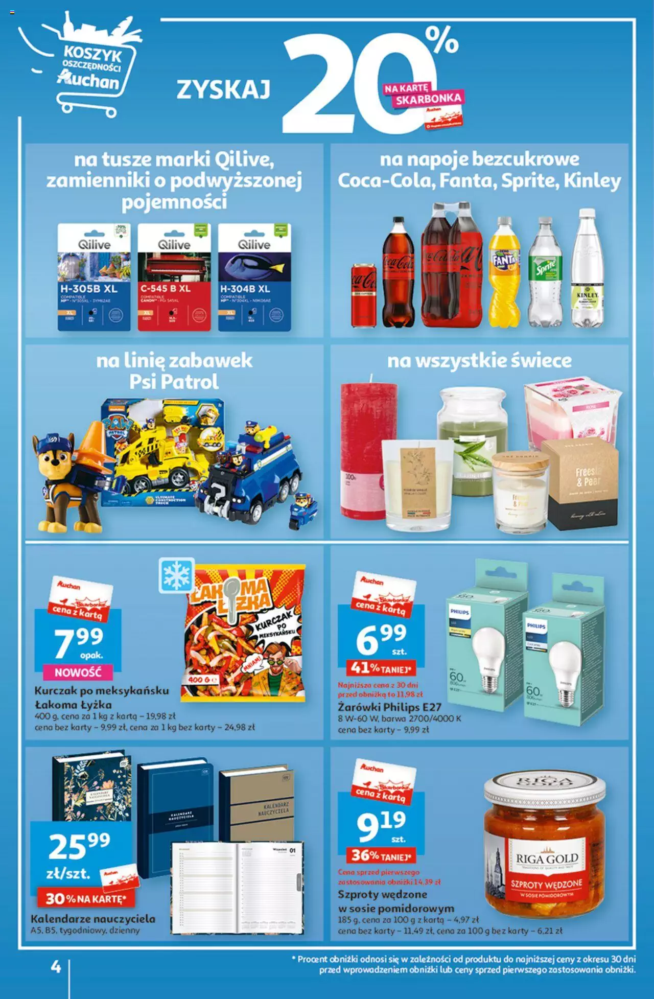 Auchan Zawsze owocne ZAKUPY Hipermarket Gazetka ważna od 21.09.2023 do 27.09.2023 strona 4